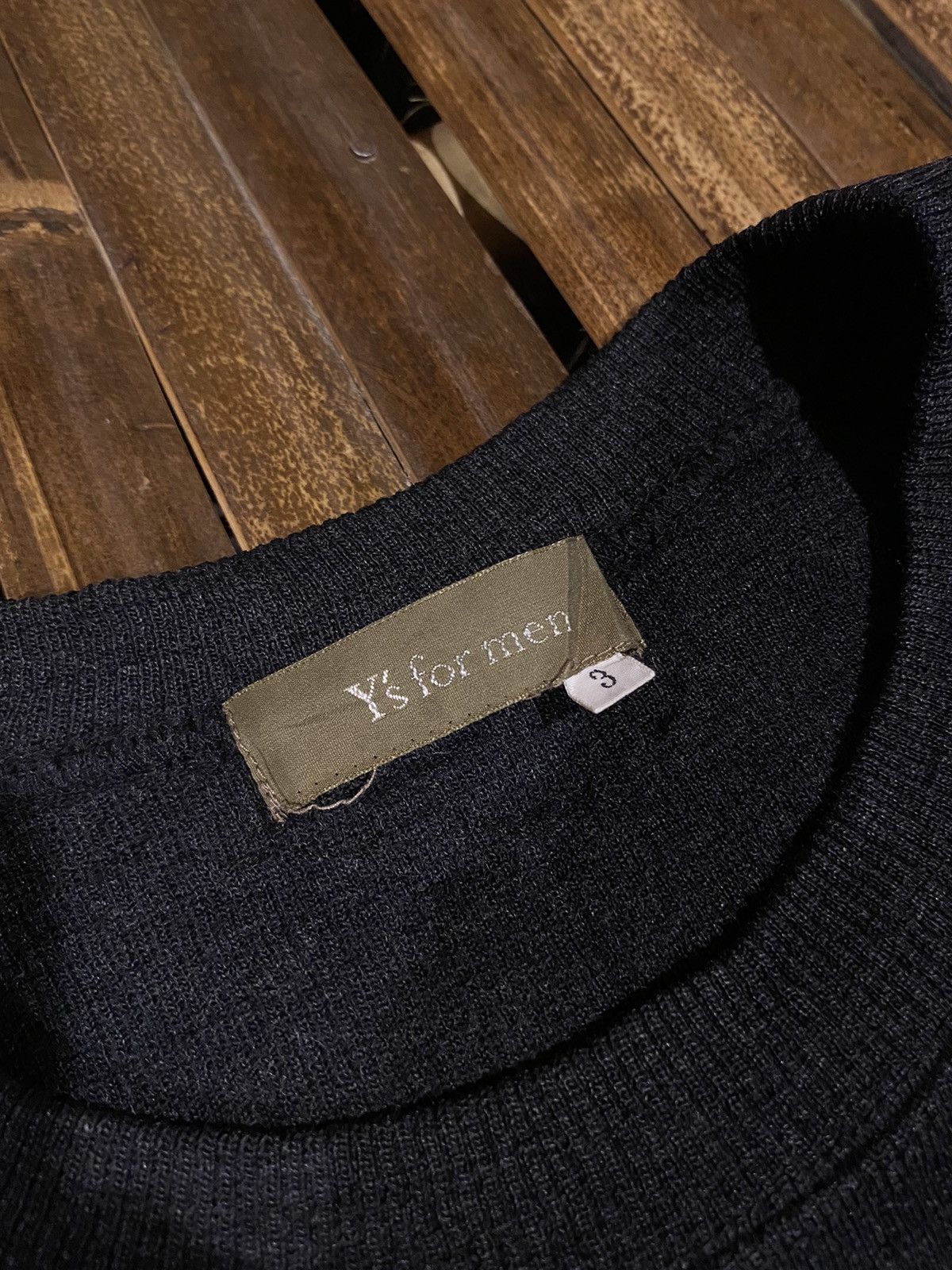 Y'S FOR MAN YOHJIYAMAMOTO LONG SLEEVE