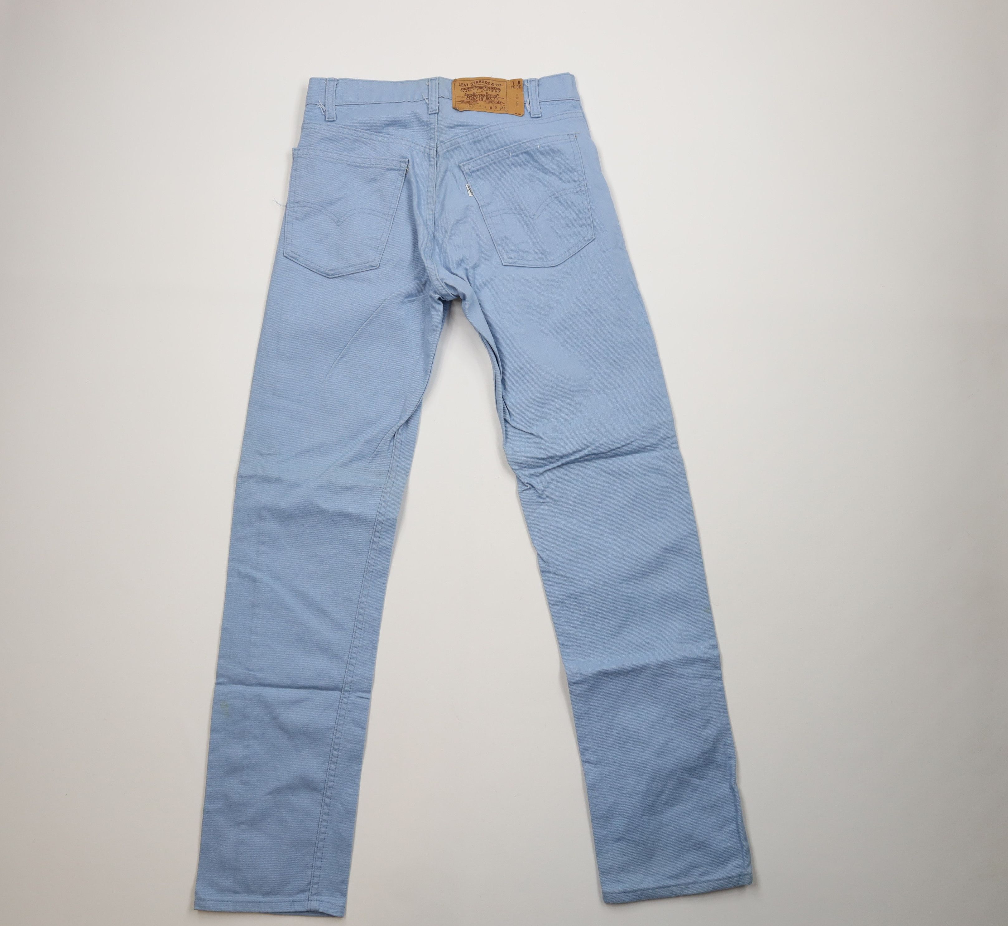 Levi's Vintage 80s Levis 505 Straight Leg Jeans Light Blue USA Size US 30 / EU 46 - 11 Thumbnail