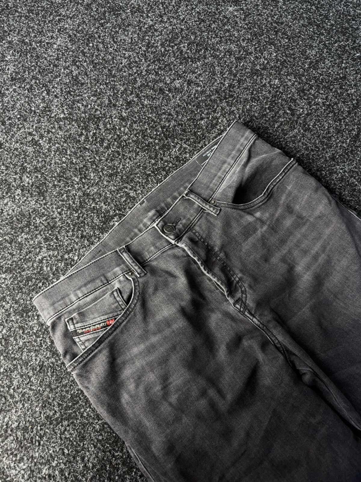 Diesel Vintage 00s Luxury Diesel D-FINING Denim pants jeans Size US 31 - 4 Thumbnail