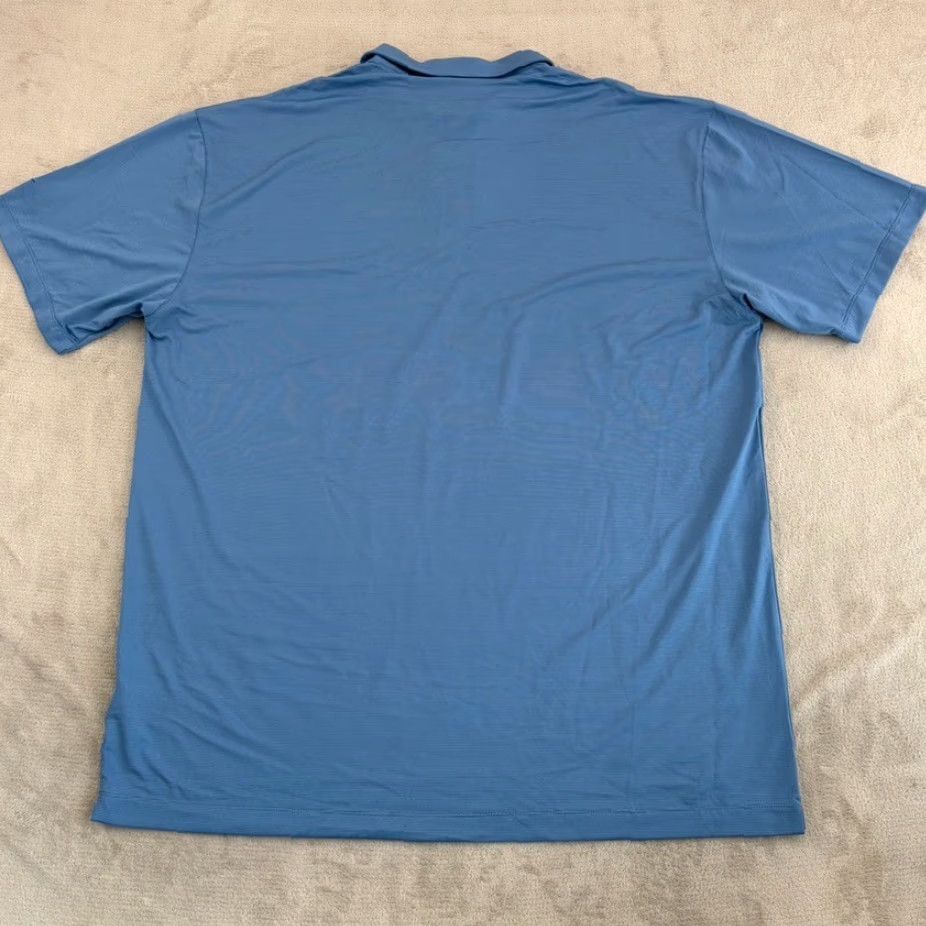 Nike NIKE GOLF Polo Shirt Short Sleeve Stretch Dri-FIT UV Blue 3XL Mens Regular Size US XXL / EU 58 / 5 - 4 Thumbnail
