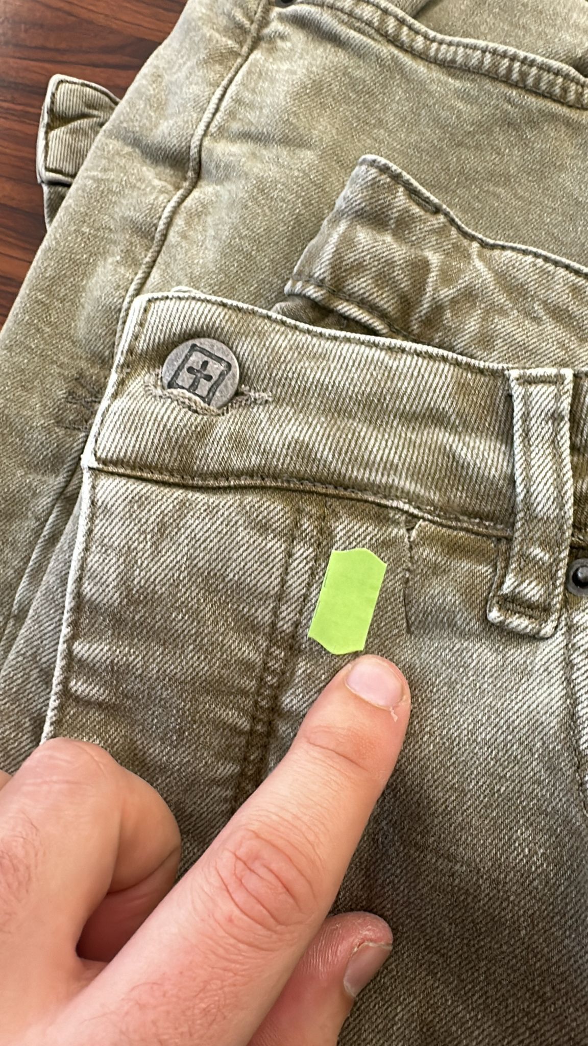 Ksubi Ksubi Van Winkle Green Jeans Size 34 Size US 34 / EU 50 - 6 Thumbnail