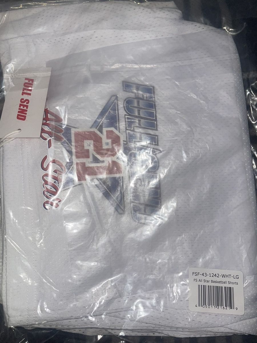 Full Send LAST DROP EVER Full Send All Star Basketball Set B&W SZ M Size US M / EU 48-50 / 2 - 10 Thumbnail