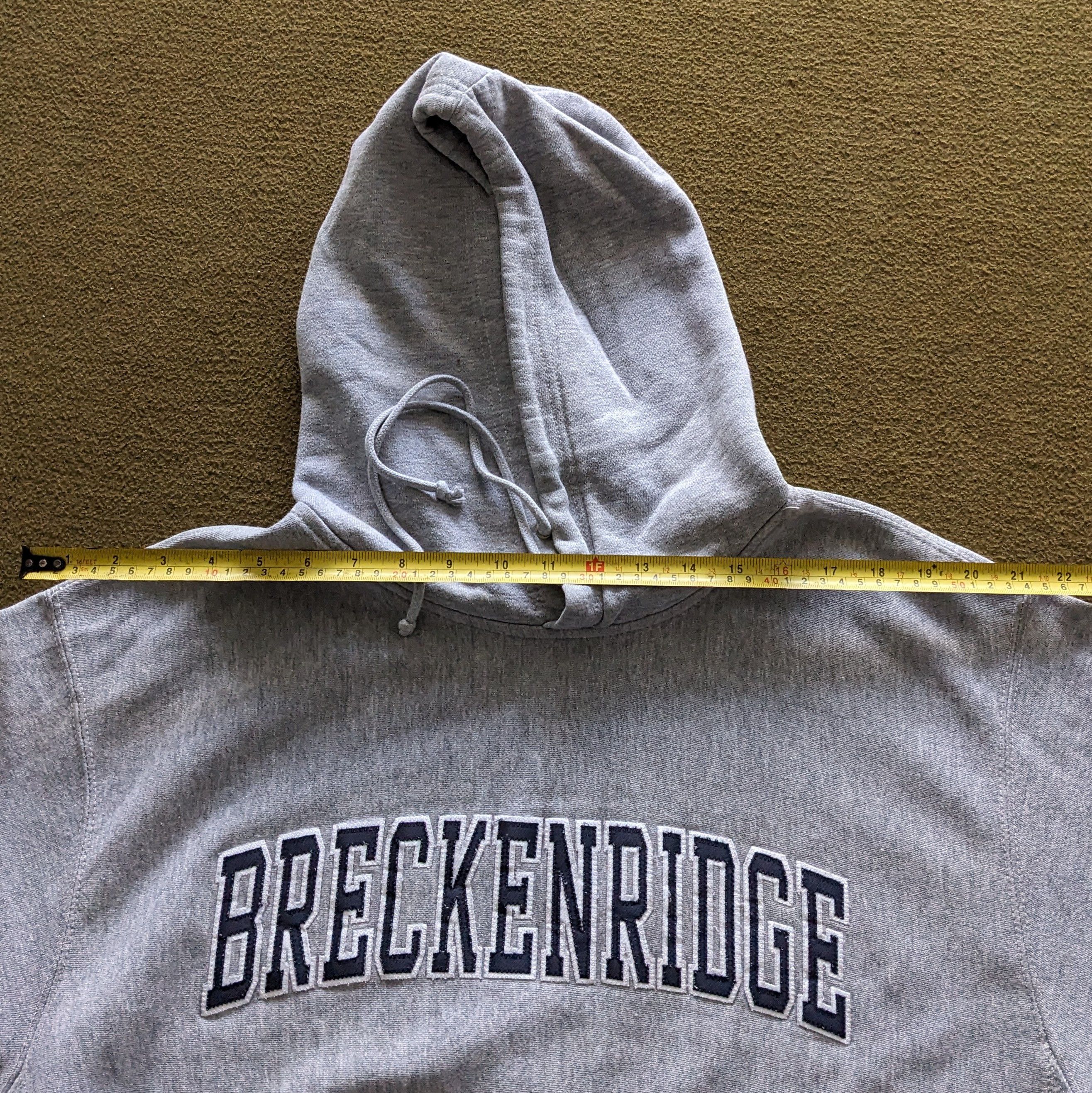 Vintage Vintage BRECKENRIDGE Town Hoodies Size US L / EU 52-54 / 3 - 5 Thumbnail