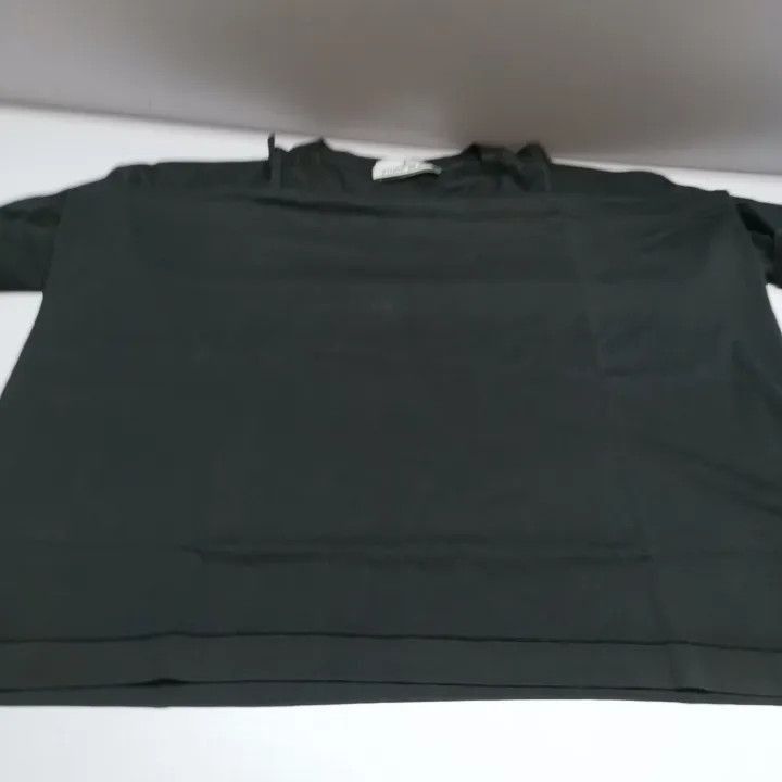Stone Island Stone Island Black Cleanfit Logo TShirt -2506 Size US XL / EU 56 / 4 - 4 Thumbnail