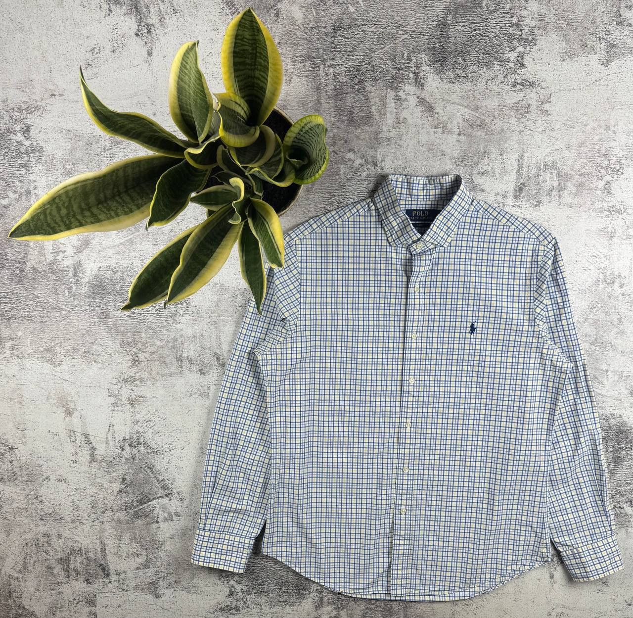 Polo Ralph Lauren Polo Ralph Lauren Large Size Checked Button Slim Fit Classic LongSleeve Shirt Size US L / EU 52-54 / 3 - 1 Thumbnail