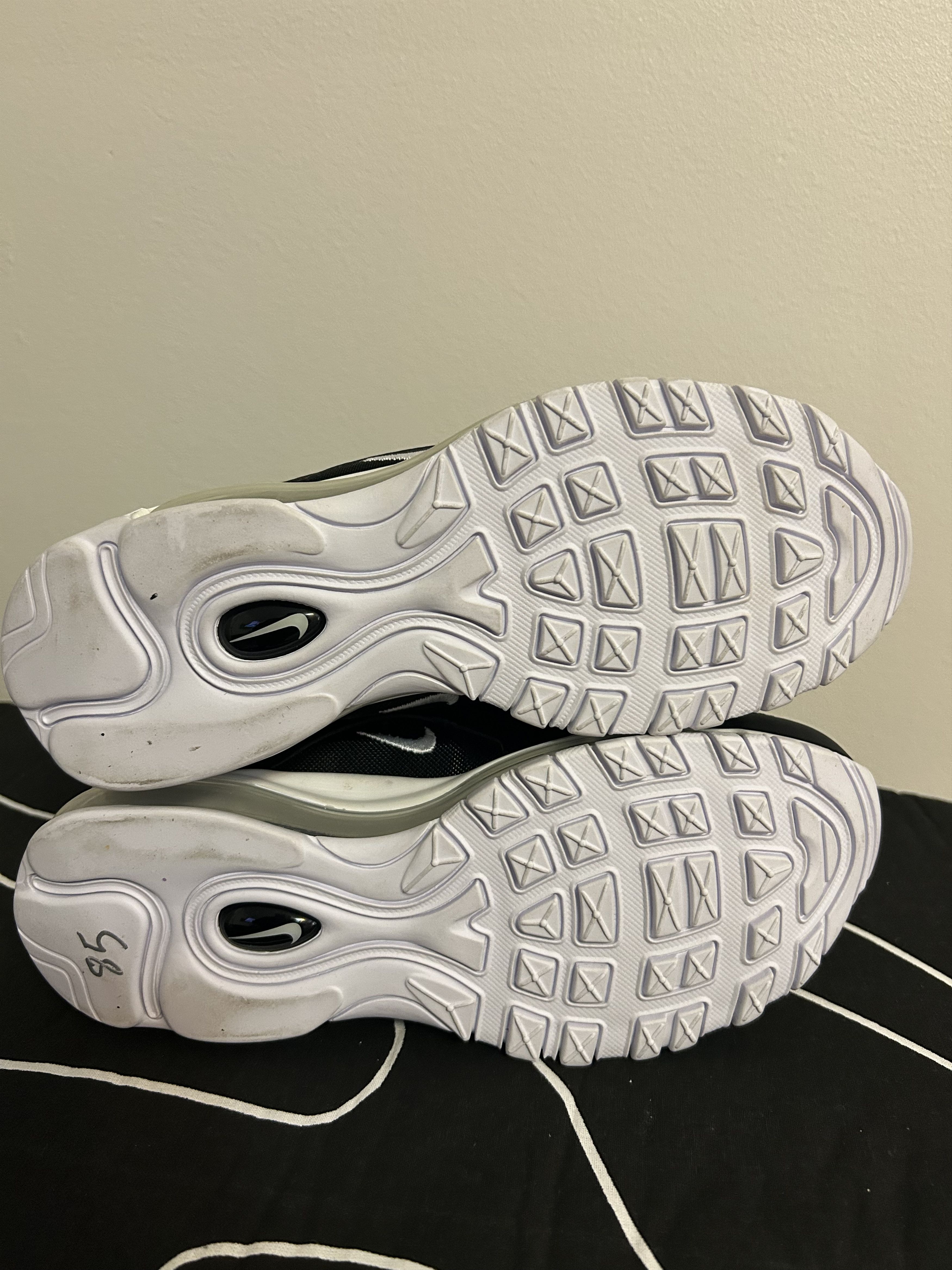 Nike Nike Air Max 97 Black and White Size US 7.5 / EU 40-41 - 5 Thumbnail
