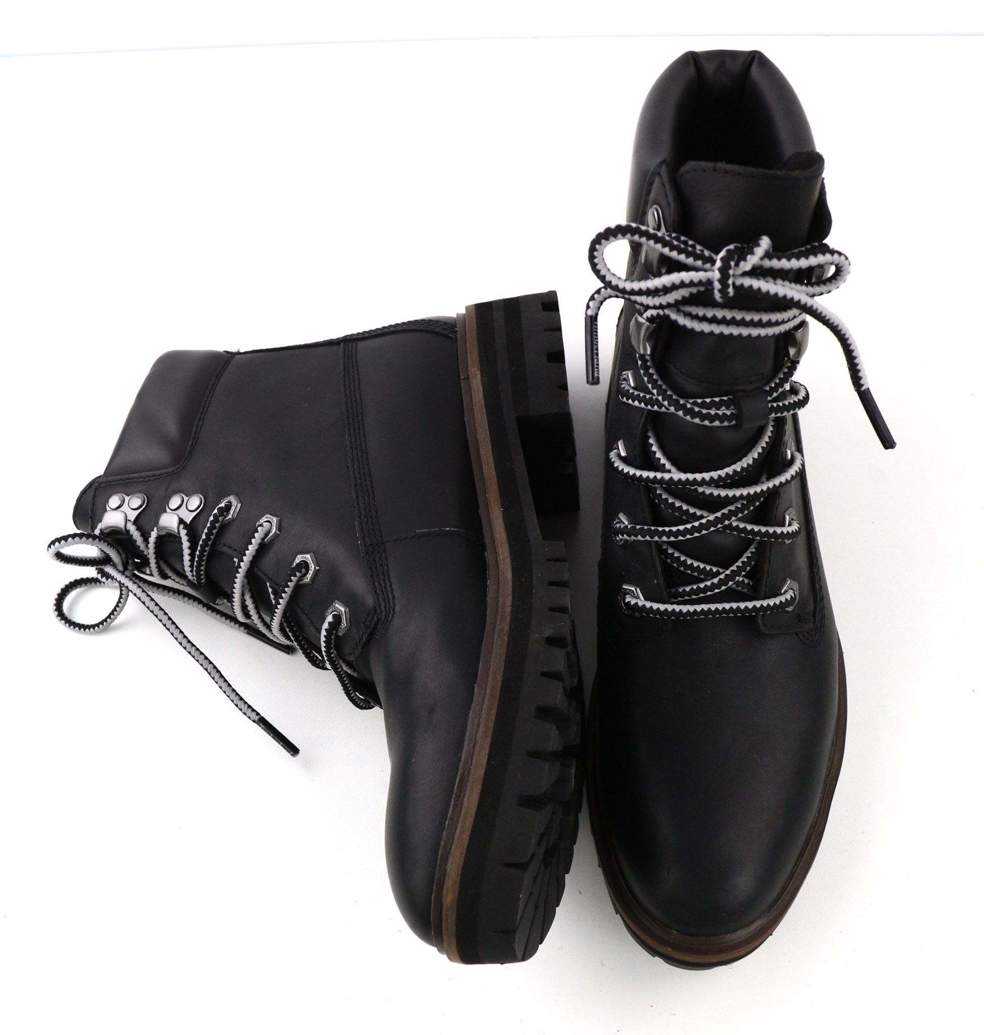Timberland A1RCH-A3519 EU37.5/38 Black Leather Lace Shoes 80846 Size US 6.5 / IT 36.5 - 7 Thumbnail