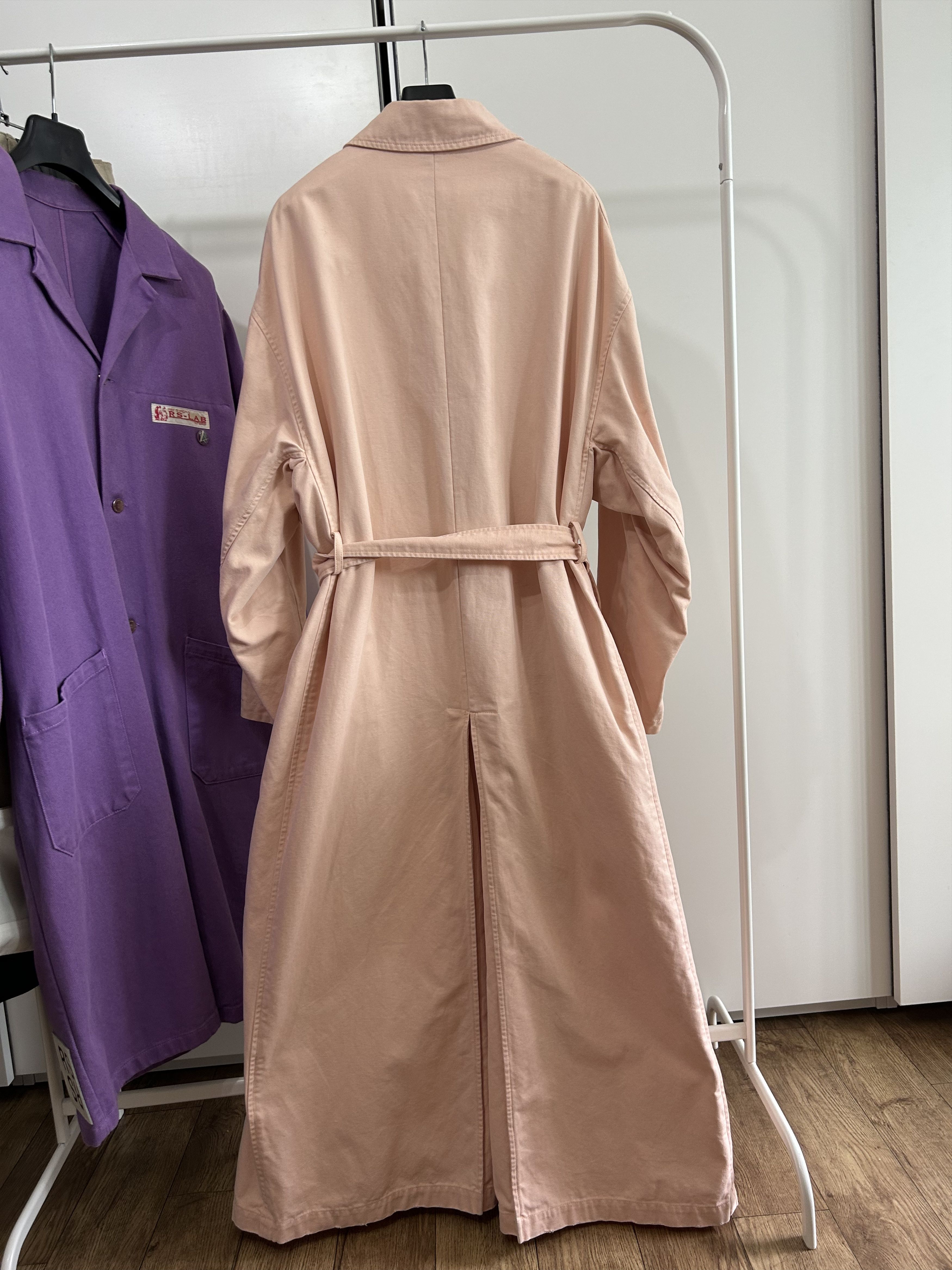 Raf Simons RAF SIMONS Maxi Canvas Trench Coat (21FW) Size US S / EU 44-46 / 1 - 7 Thumbnail