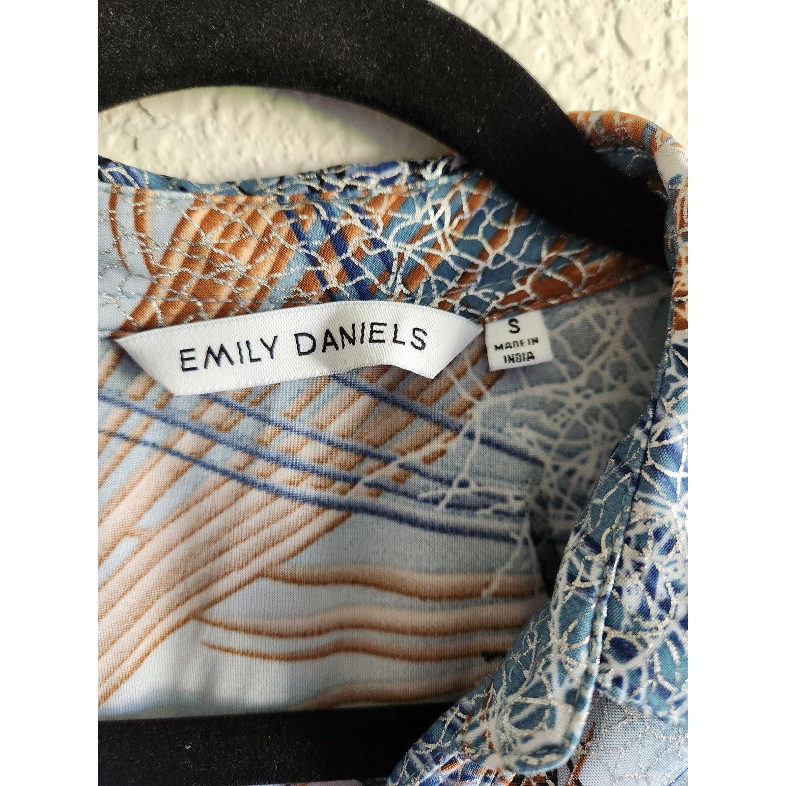 Other Emily Daniels 3/4 Sleeve Mellitic Button Up Blouse S Size S / US 4 / IT 40 - 8 Thumbnail