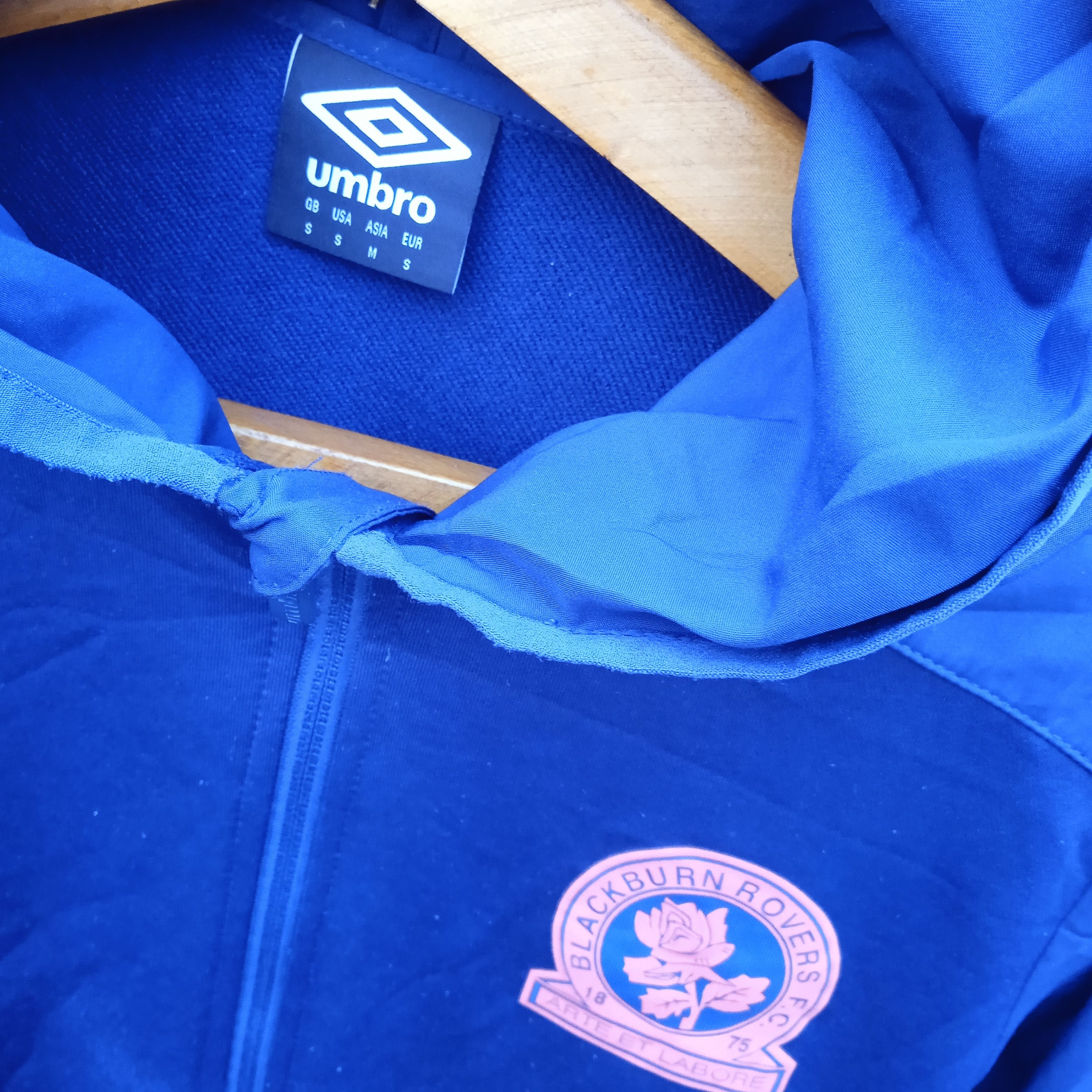 Umbro Umbro blackburn rovers jersey knit jacket Size US S / EU 44-46 / 1 - 3 Thumbnail