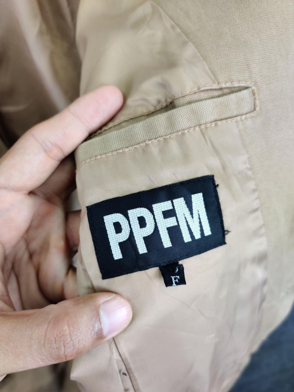 PPFM Vintage 90s PPFM Trench Coat Button Size US M / EU 48-50 / 2 - 7 Thumbnail