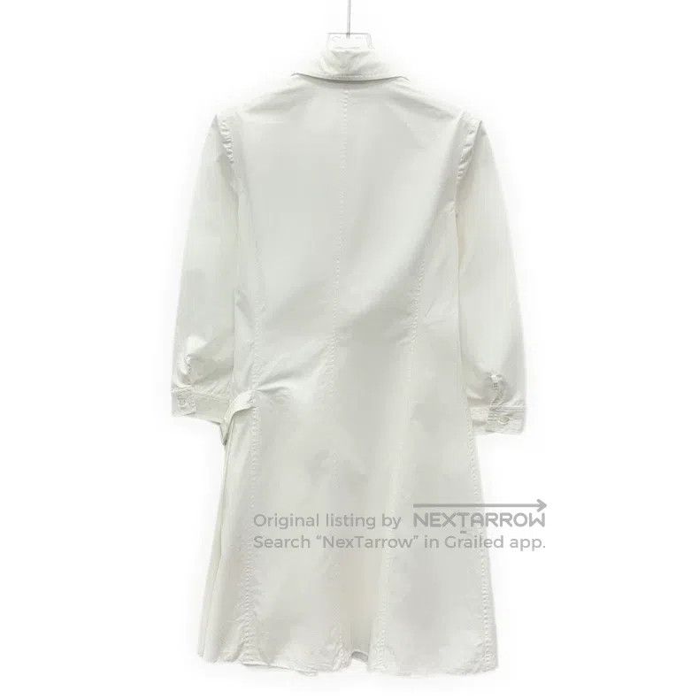 Dior Dior White logo sequin embroidered cotton lapel single-bre Size XXS / US 00 / IT 34 - 2 Thumbnail