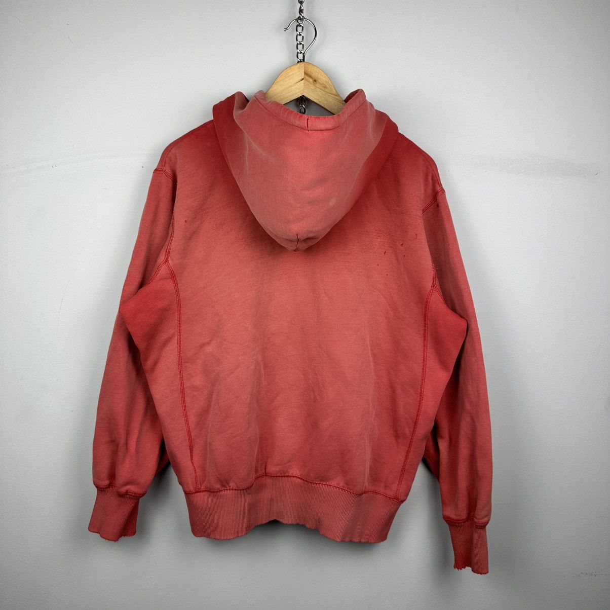 Nike Vintage Nike PSG Distressed Crazy Faded Zip Hoodie Size US M / EU 48-50 / 2 - 15 Thumbnail