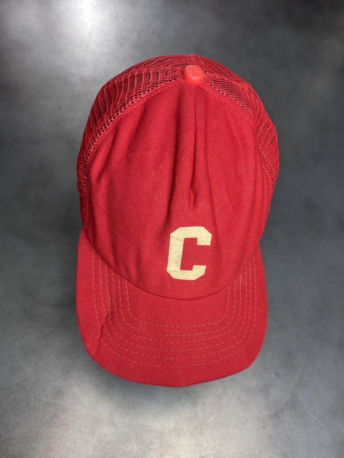 New Era × Vintage 1970s New Era Baseball Cap 80s Vintage Trucker Hat Mesh Snap Size ONE SIZE - 2 Thumbnail