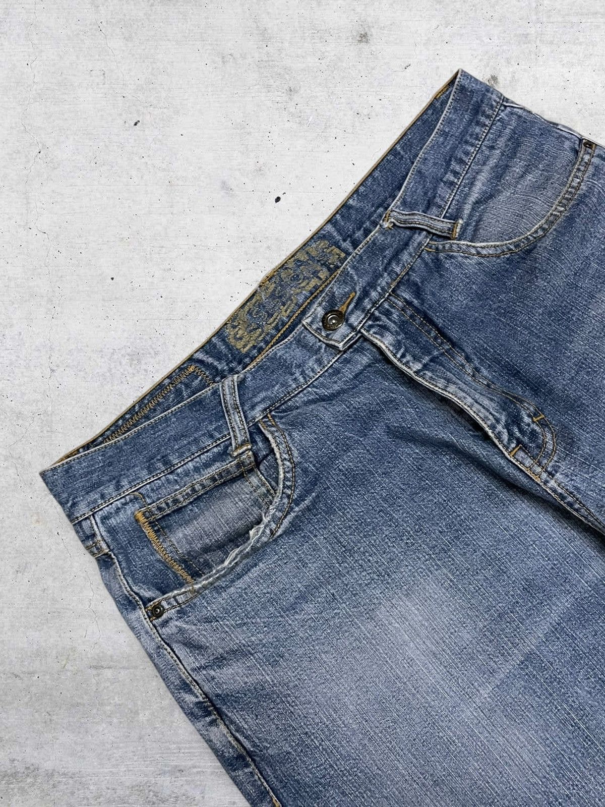 Sessions VINTAGE SESSIONS STREETWEAR DESIGNER US BAGGY DENIM STYLE Size US 34 / EU 50 - 8 Thumbnail