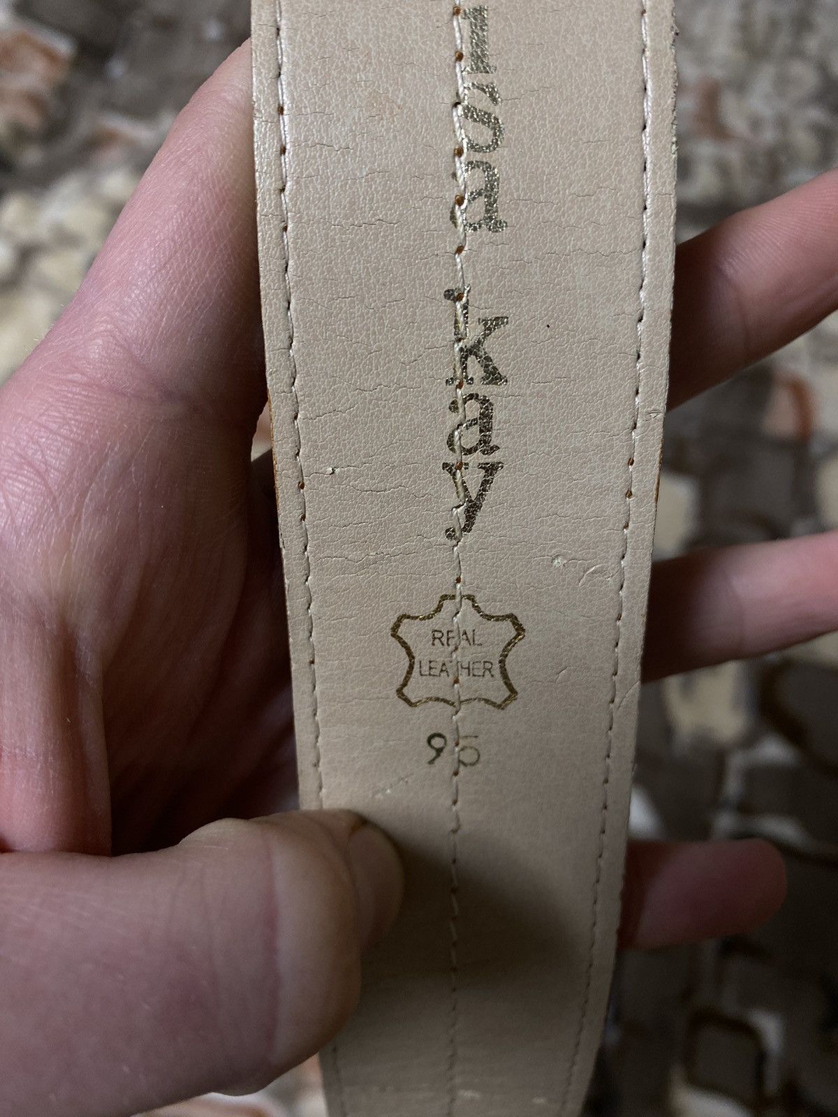 Leather Very Rare Belt Lisa Kay Silver Belt Size ONE SIZE - 11 Thumbnail