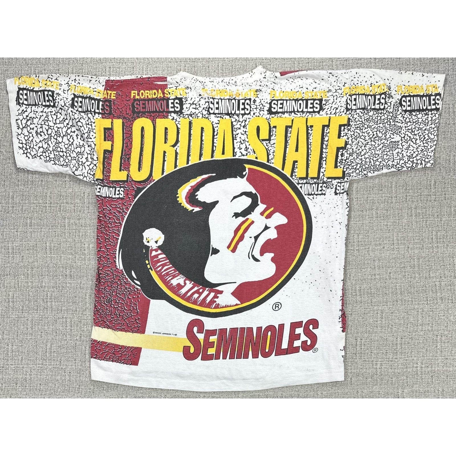 Other Florida State Seminoles Shirt Sz L AOP Magic Johnson T's 90s Size US L / EU 52-54 / 3 - 11 Thumbnail