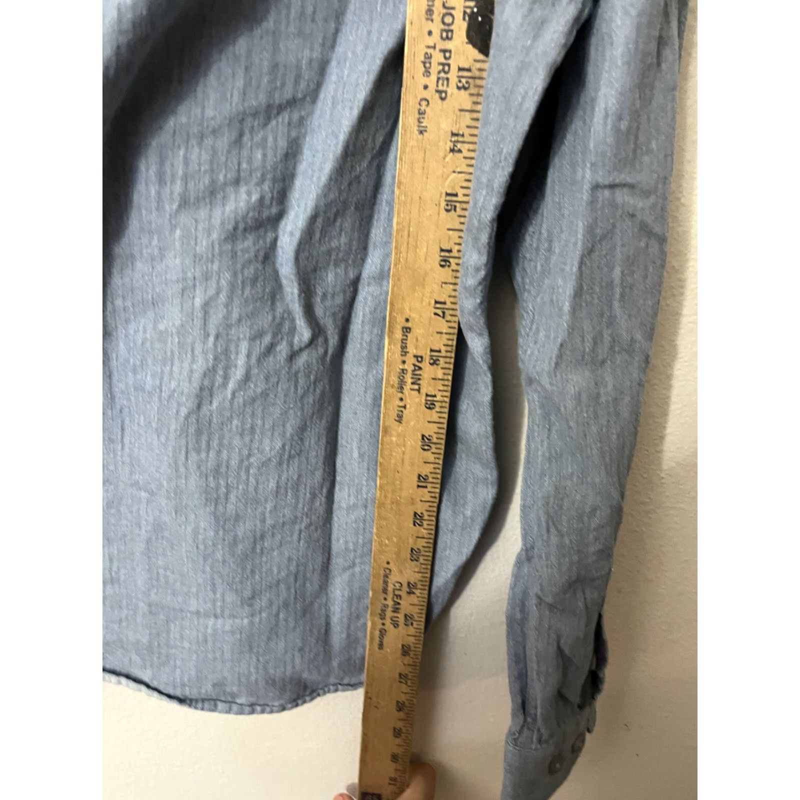 Vintage Tahari Mens Button-Down Shirt Blue Flannel Cotton Long Sleeve L Size Size US L / EU 52-54 / 3 - 4 Thumbnail