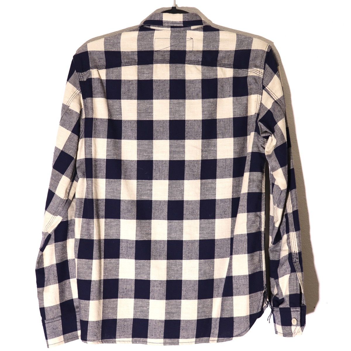 Rogue Territory Rogue Territory Blue/Beige Buffalo Check Shirt Size US S / EU 44-46 / 1 - 2 Thumbnail