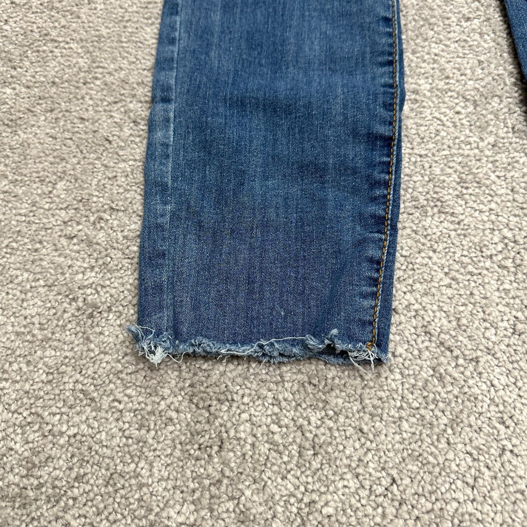 Vintage Universal Thread High Rise Skinny Denim Jeans Women 2/26R Blue Medium Wash 26x26 Size 26" / US 2 / IT 38 - 5 Thumbnail