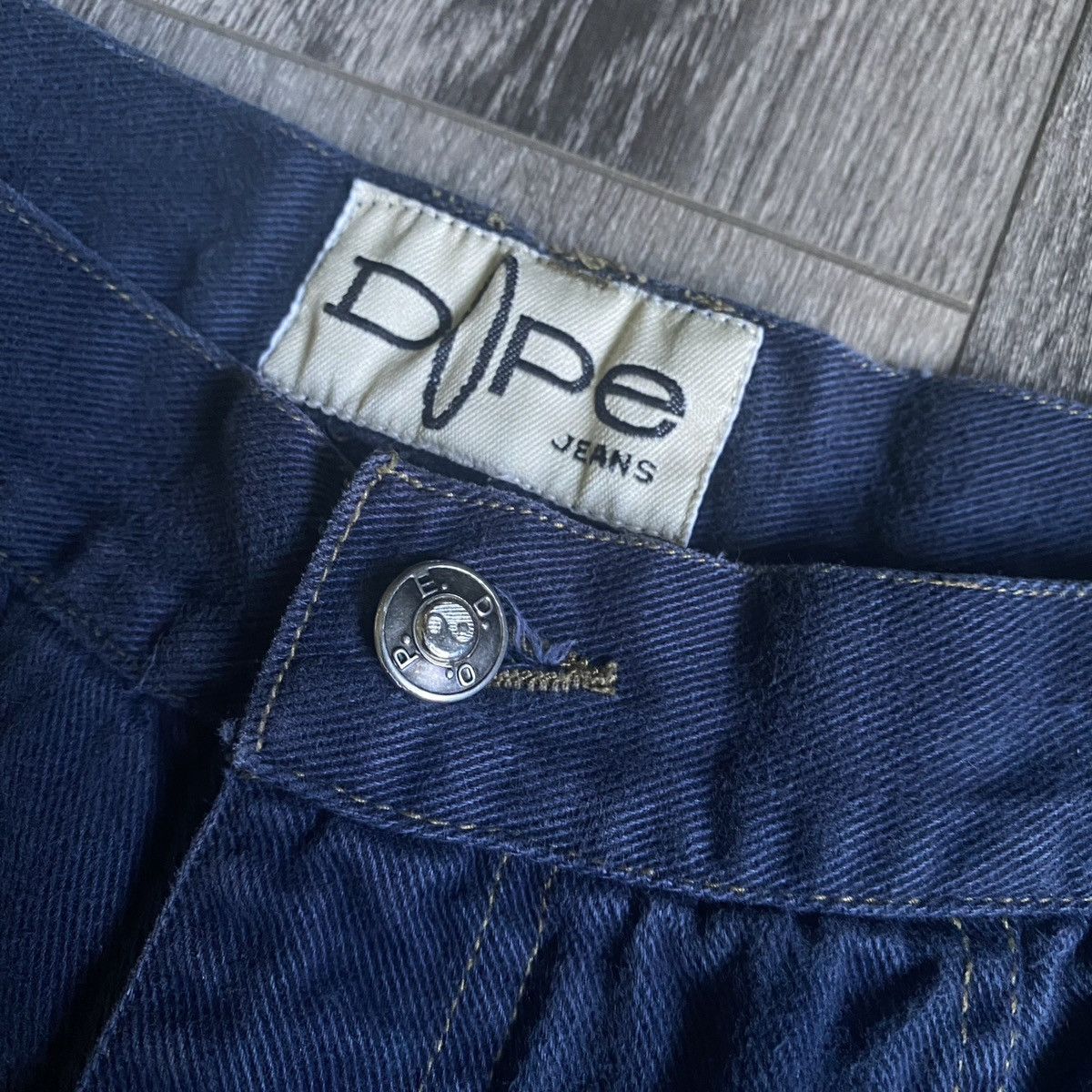 Vintage Vintage 1990s Dope Jeans Front Pocket Rap Denim Jeans 38x32 Size US 38 / EU 54 - 7 Thumbnail