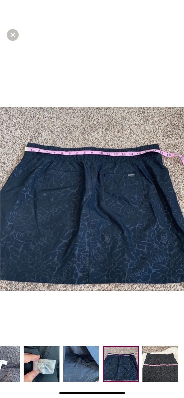 Orvis Orvis large floral Athleisure skort Size 34" / US 12 / IT 48 - 7 Thumbnail