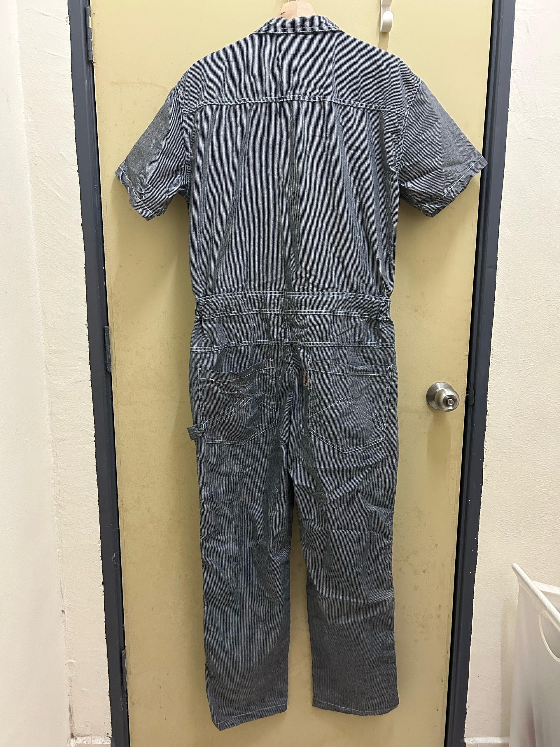 Vintage 💥Rare💥 Vintage Coverall Fieldcore Hickory Stripe Size US M / EU 48-50 / 2 - 15 Thumbnail