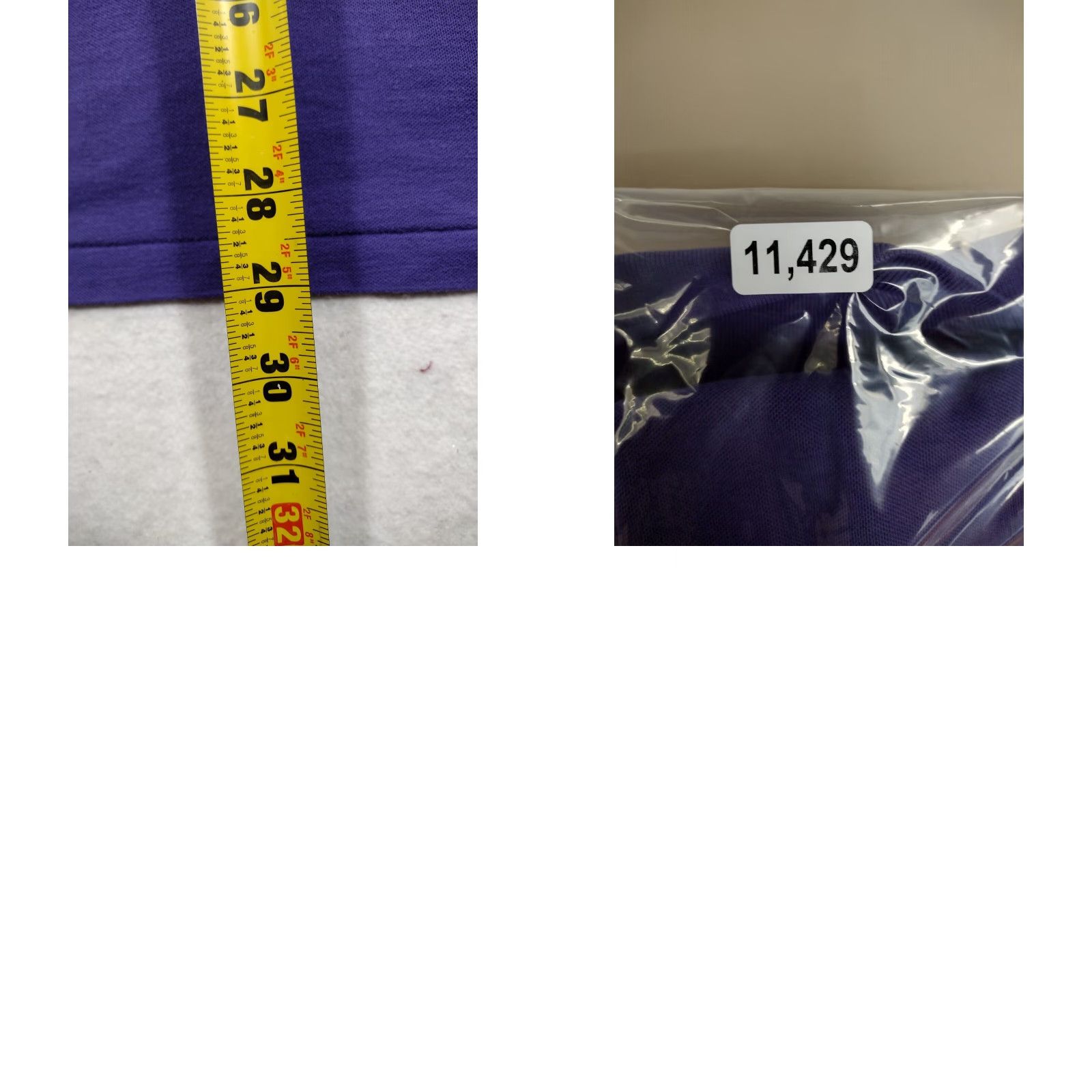 Levi's VINTAGE Levi's Polo Shirt Mens L Purple 90s Short Sleeve Cotton Polyester Canvas Polo Mens Size US L / EU 52-54 / 3 - 8 Thumbnail