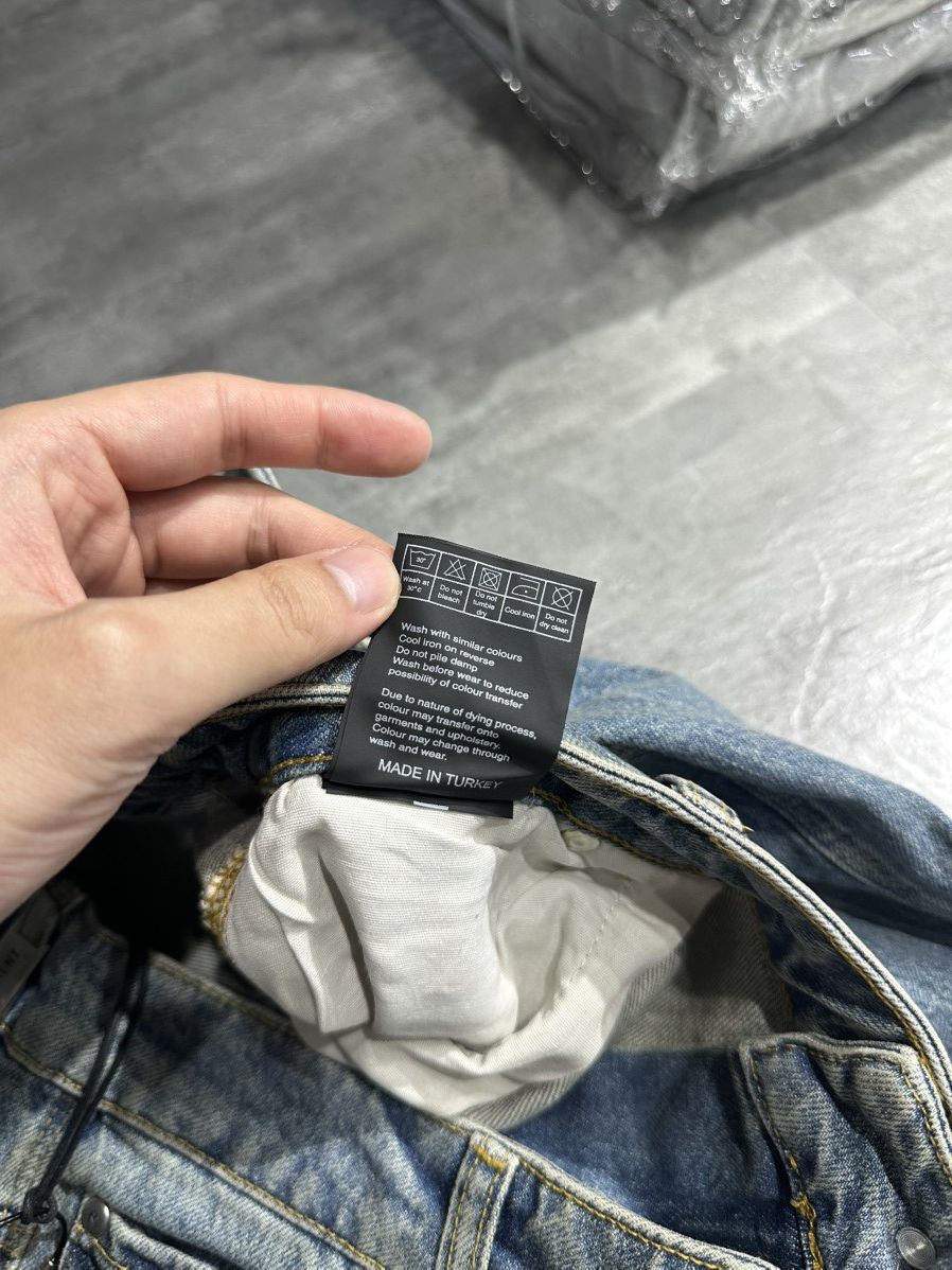 Represent Clo. Represent R3 Cargo Denim Jeans Size US 34 / EU 50 - 10 Thumbnail