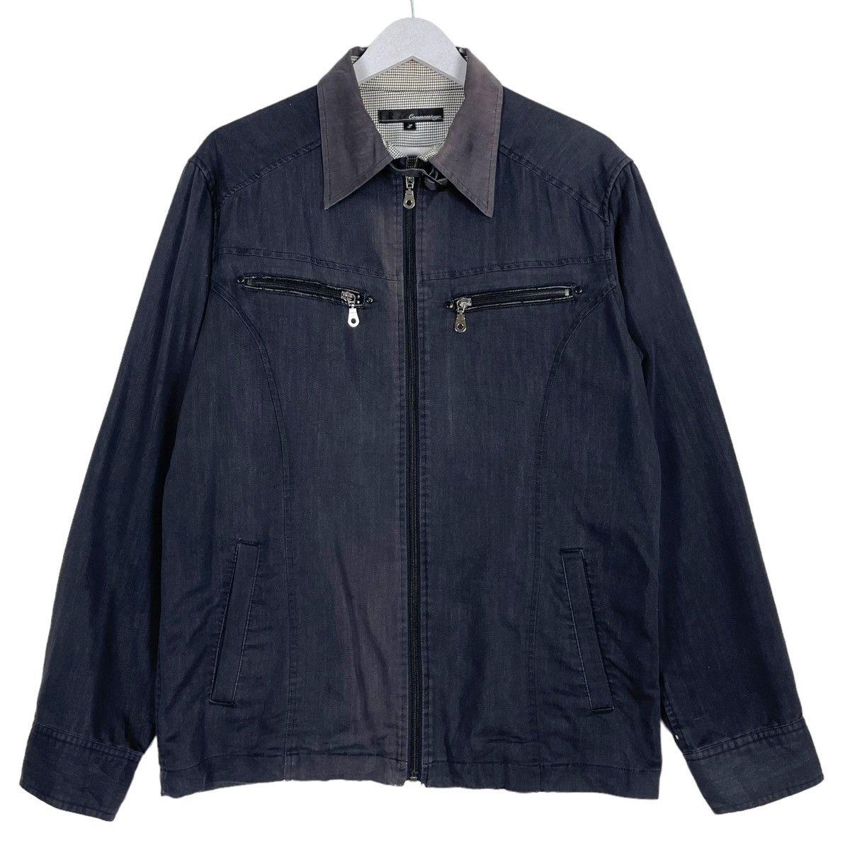 Japanese Brand × The Workers Club 💥COMMONTAGE WORKER SUNFADED ZIPPER JACKET Size US L / EU 52-54 / 3 - 1 Thumbnail