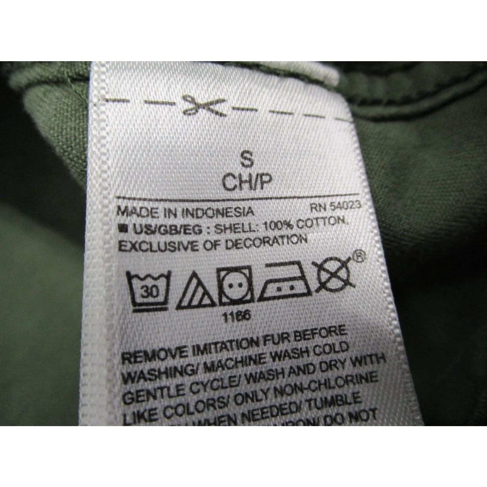 Gap GAP Jacket Womens S green snap up SQUARE UTILITY military field jacket w/ pockets - 100% cotton Size S / US 4 / IT 40 - 4 Thumbnail
