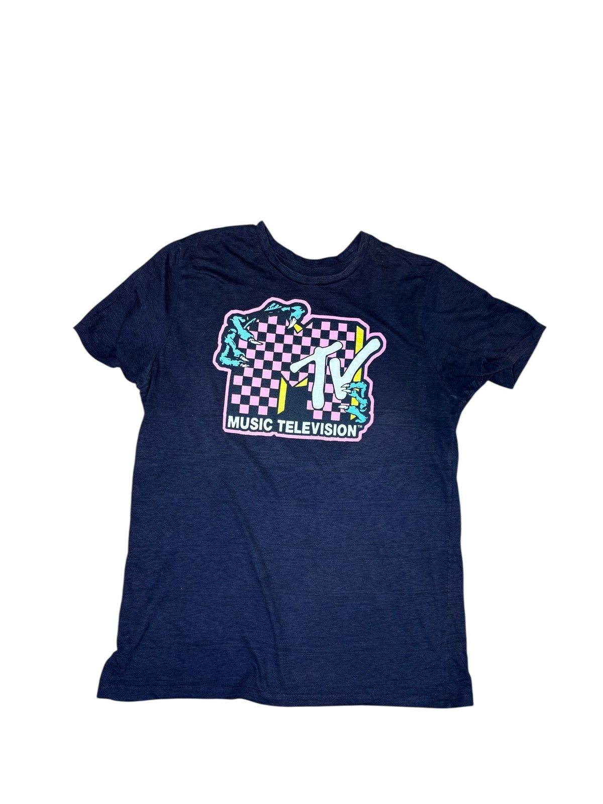 Mtv MTV Music Television Graphic T-Shirt – Size XL (Pre-Owned) Size XL / US 12-14 / IT 48-50 - 1 Preview
