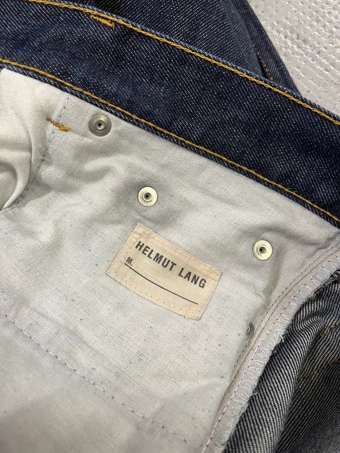 Helmut Lang Helmut Lang Brut Navy Jeans Size US 33 - 10 Thumbnail