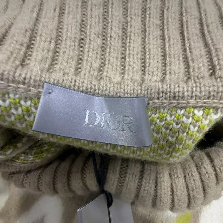 Dior Dior Dior Leopard Pattern High Neck Sweater 0079-2507 Size US M / EU 48-50 / 2 - 5 Thumbnail
