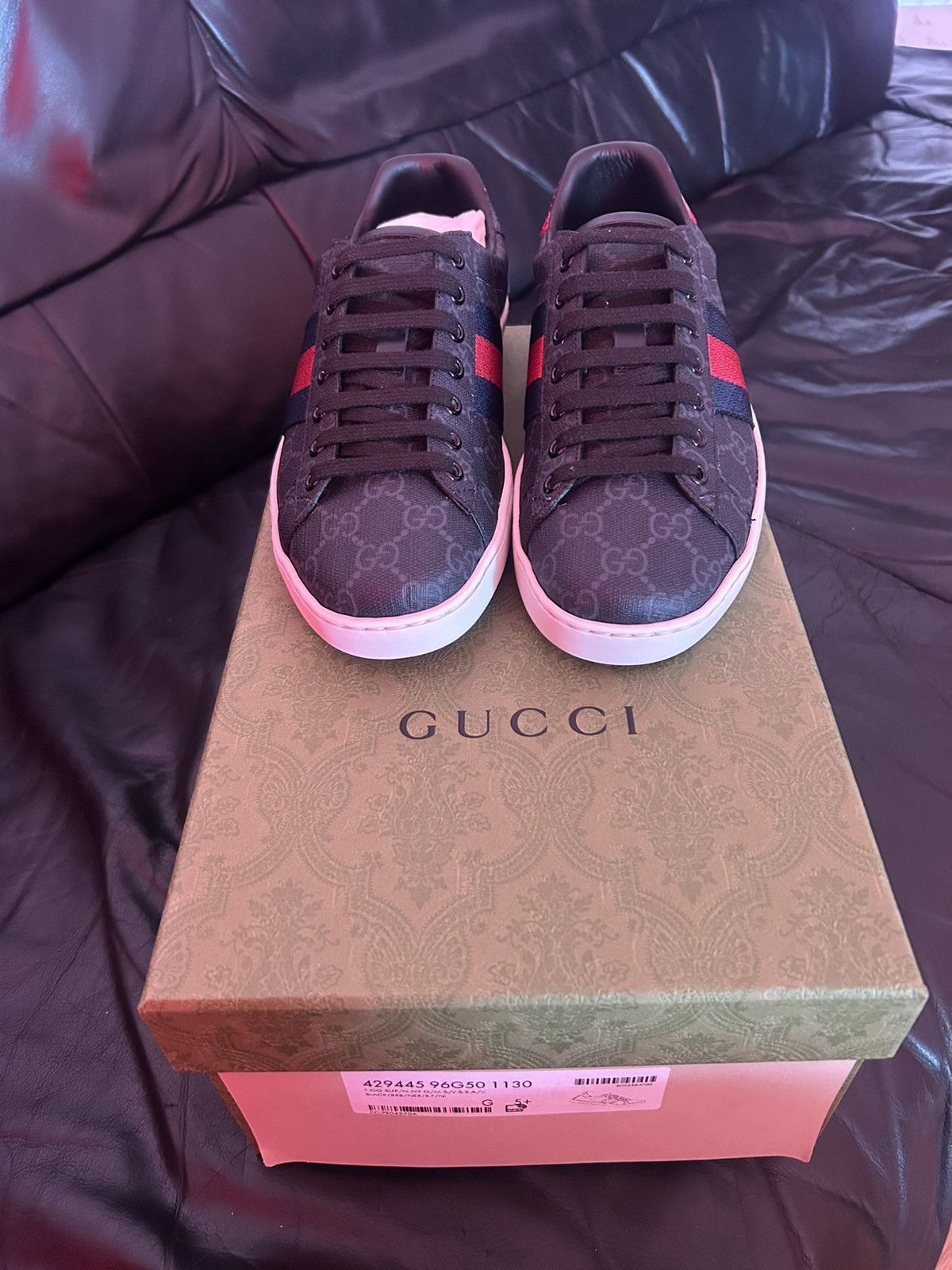 Gucci Gucci Ace Trainer Size US 5.5 / EU 38 - 3 Thumbnail