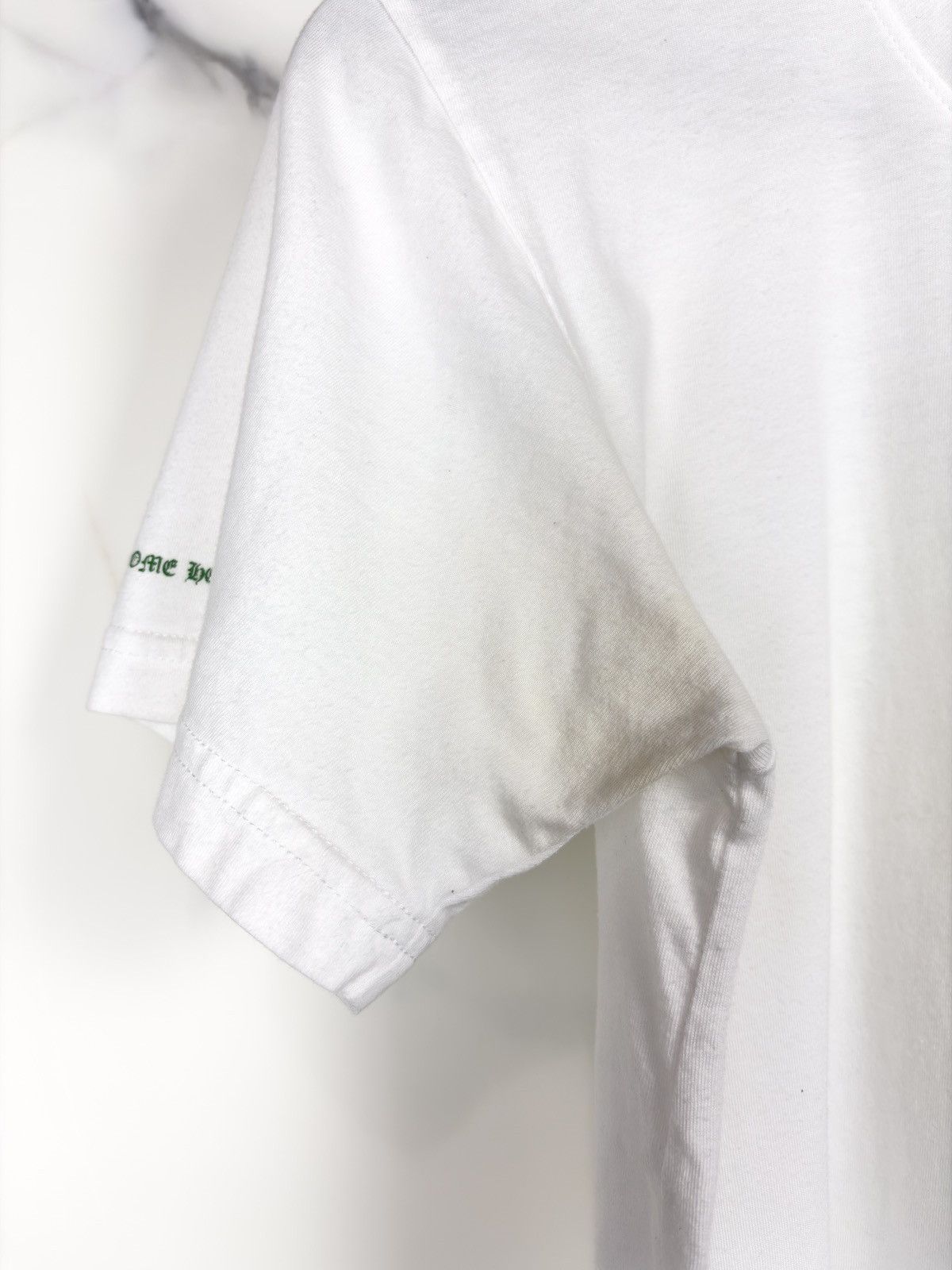 Chrome Hearts Chrome Hearts Thrashed Gradient Green Cemetery Cross Tshirt Size US XS / EU 42 / 0 - 8 Thumbnail