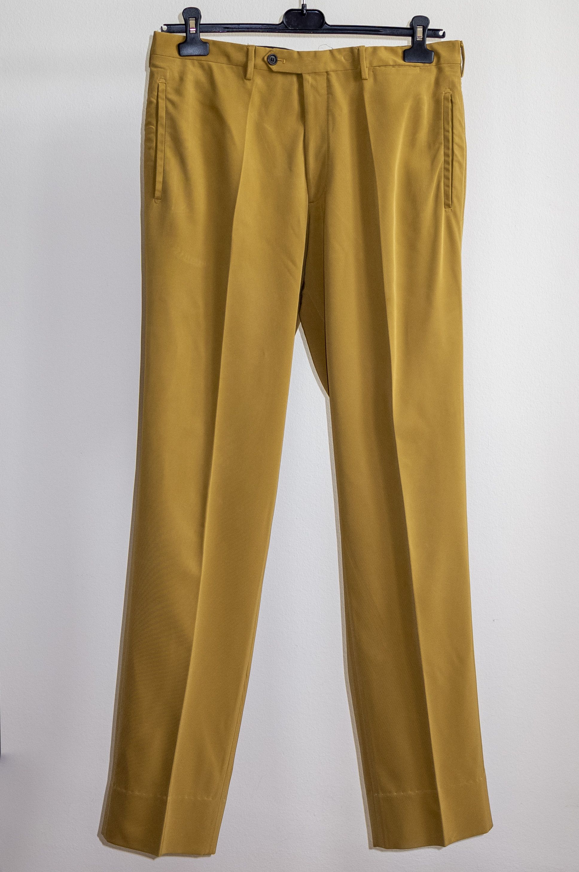 image of Prada Ochre Tech-Fabric Trousers C. 2001, Men's (Size 33)