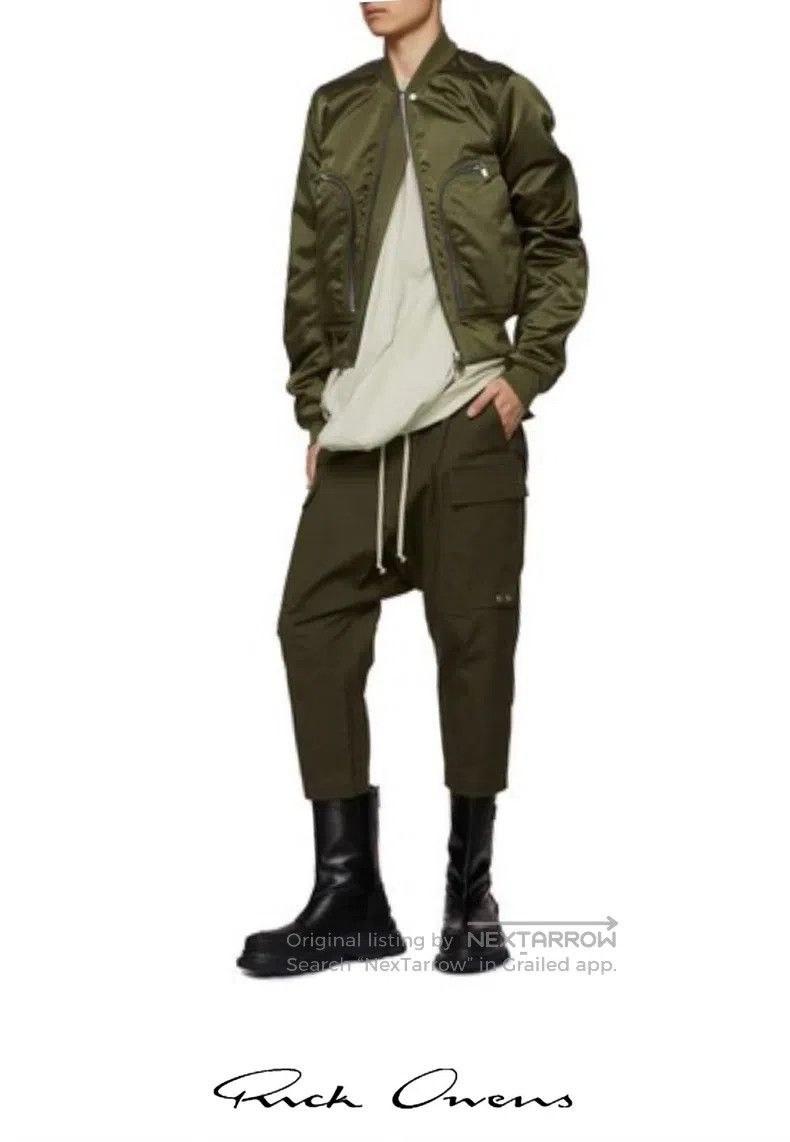 Rick Owens Rick Owens 22FW Show Designer Harlan Cotton Knit Cropped C Size US 38 / EU 54 - 9 Thumbnail