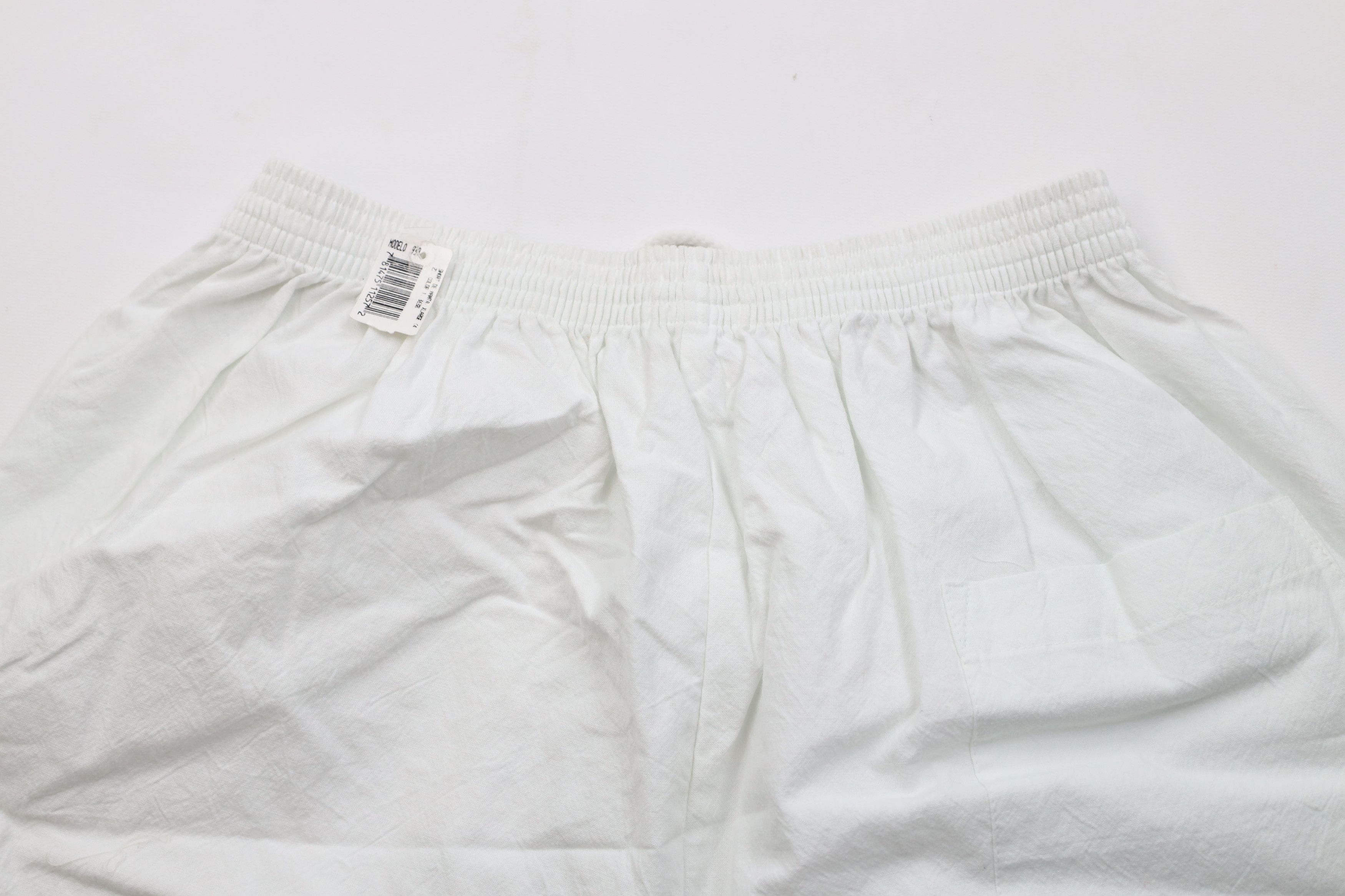 Vintage Deadstock Vintage 90s Streetwear Cancun Shark Shorts White Size 26" / US 2 / IT 38 - 11 Thumbnail