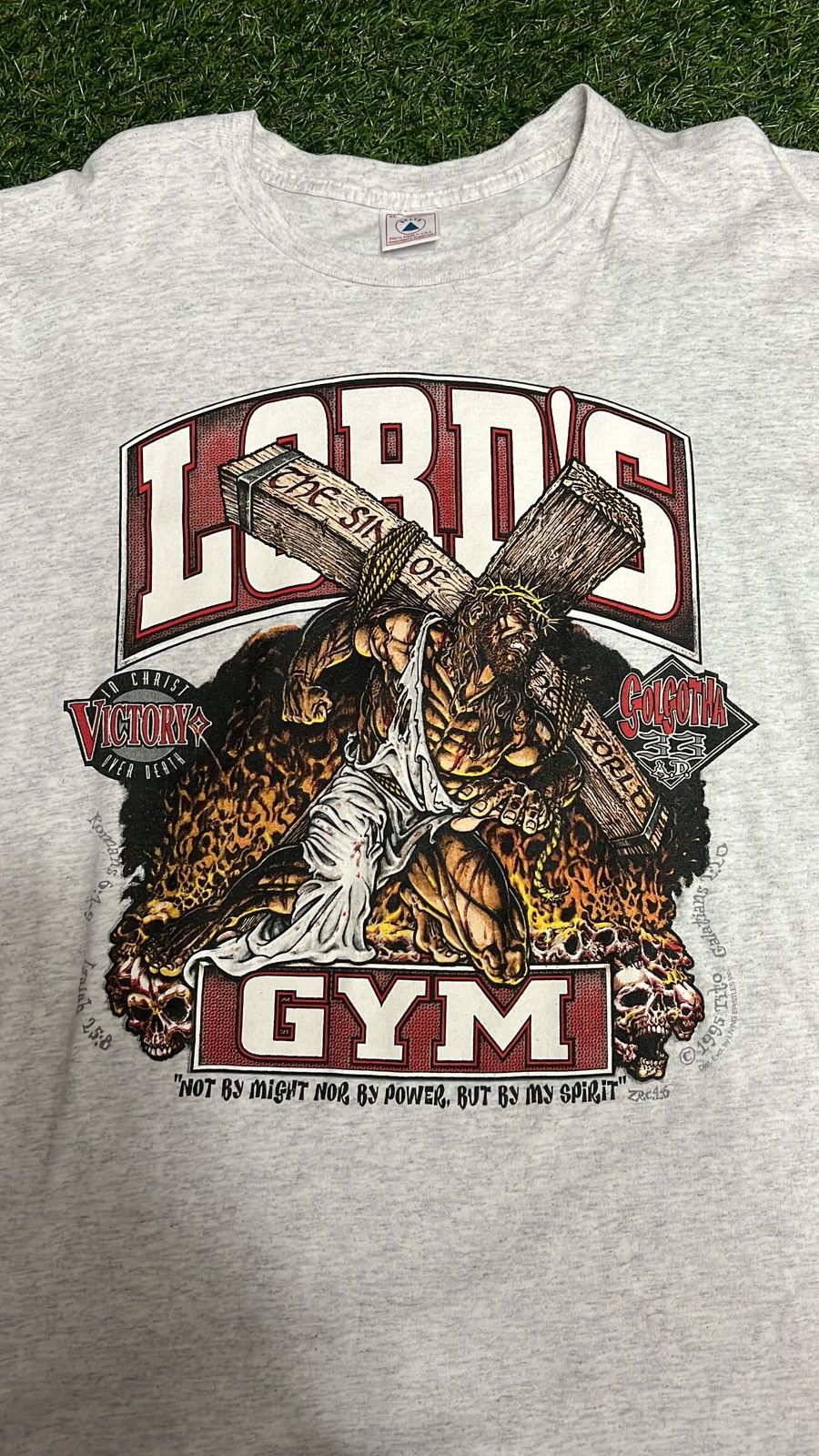 Delta 1996 Lords gym vintage shirt Size US XL / EU 56 / 4 - 2 Thumbnail