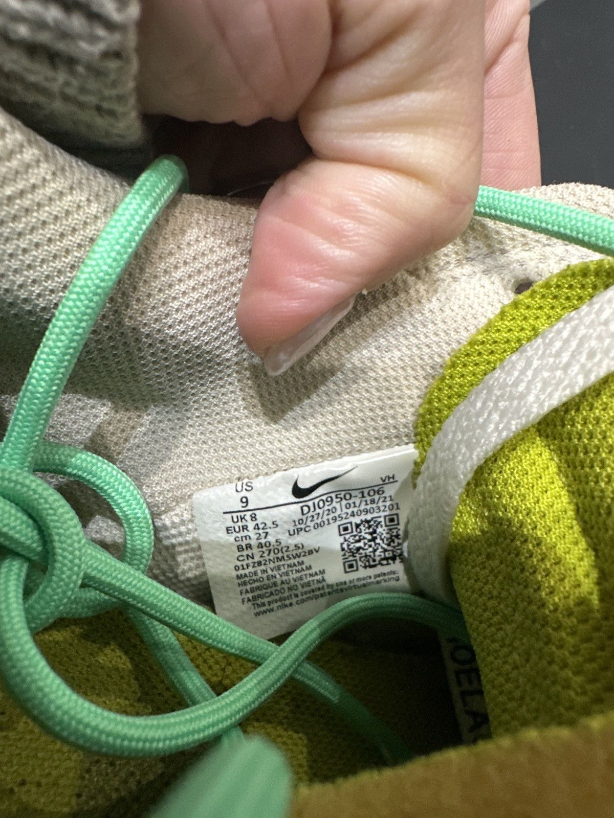 Nike × Off-White Nike Off-White Dunk Low Lot 14 Size US 9 / EU 42 - 5 Thumbnail