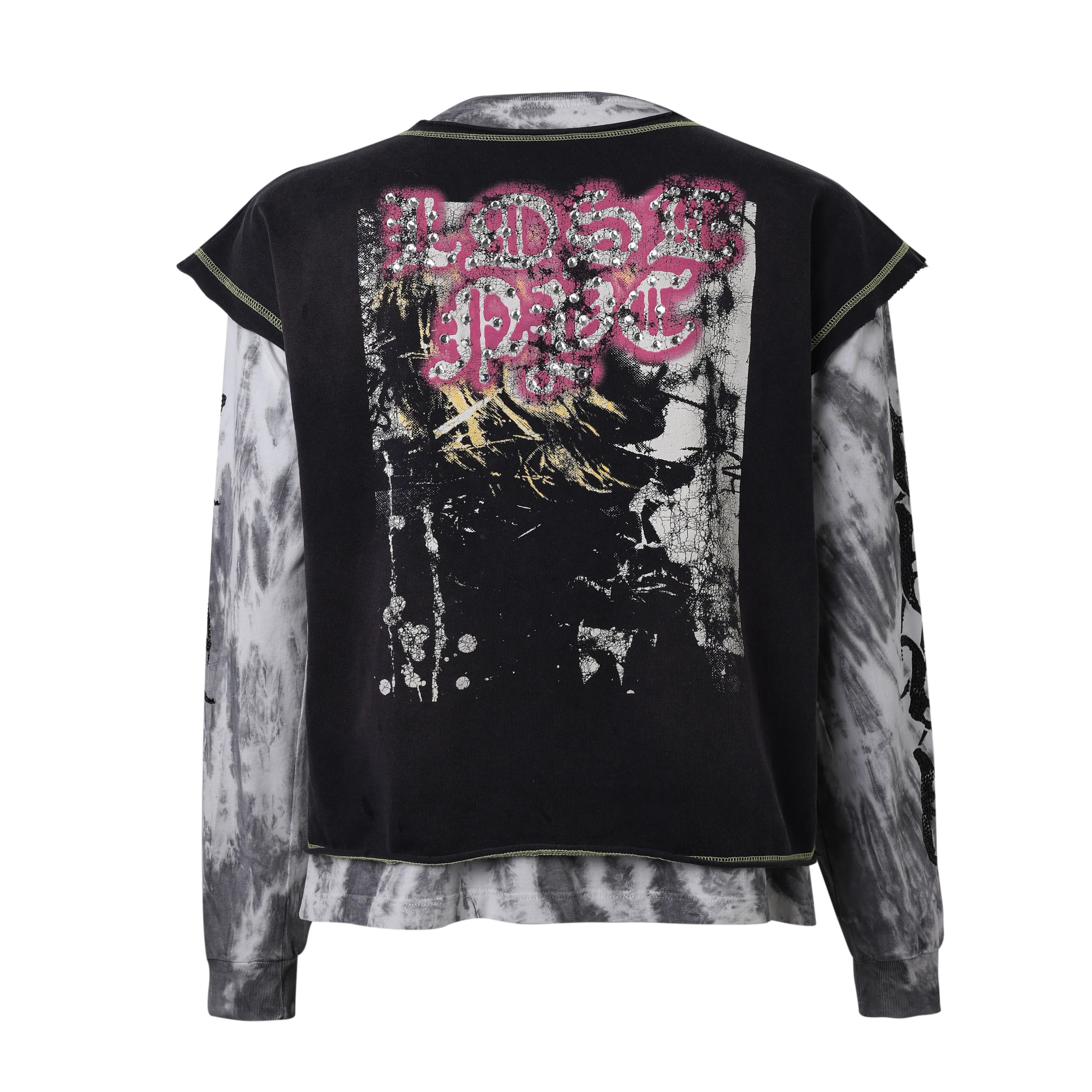 LOST INTRICACY Lost Intricacy 'Double Fantasy' 2 In 1 Long Sleeve Tee Size US S / EU 44-46 / 1 - 2 Thumbnail