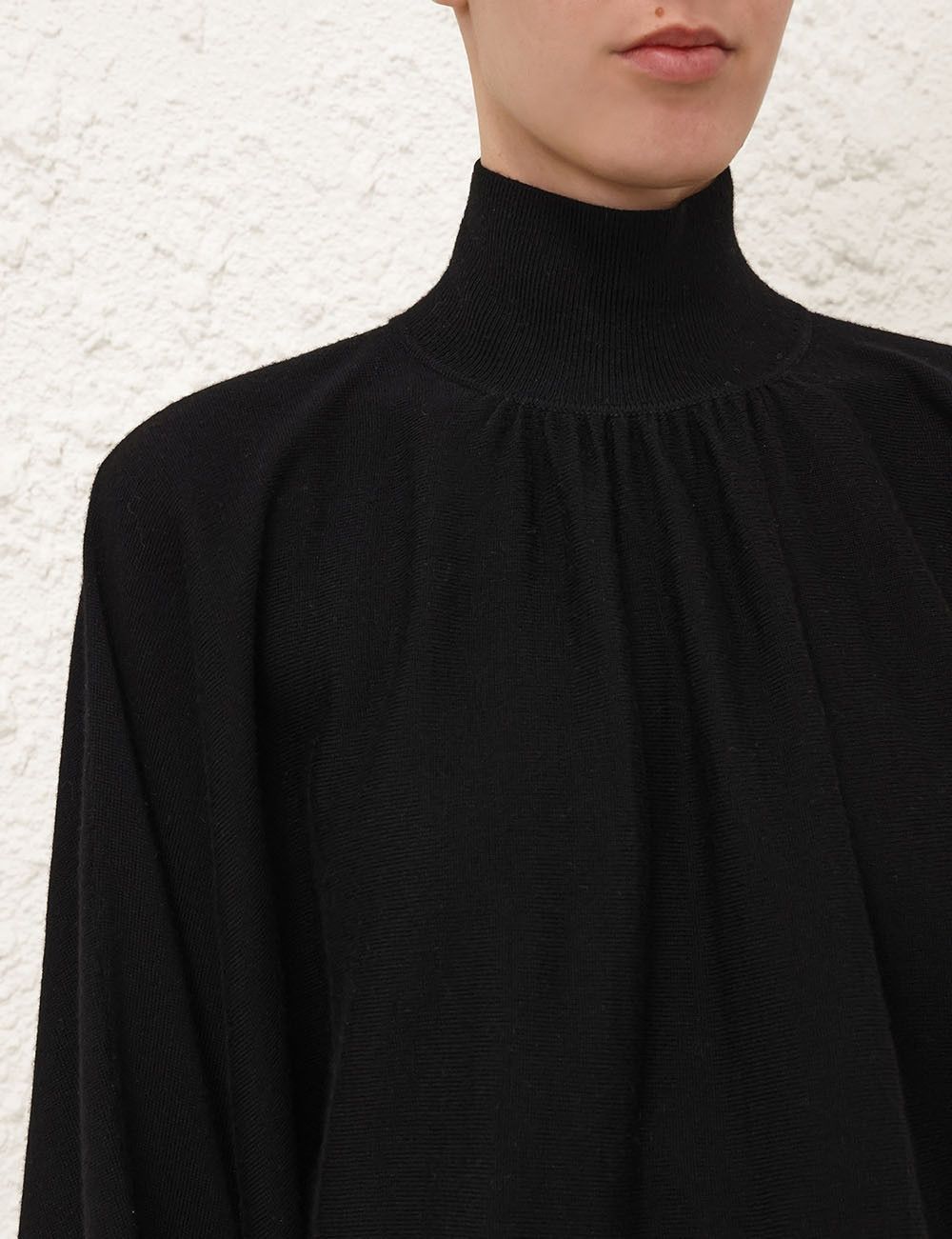 Zimmermann oc11z0825 Batwing Sweater in Black Size M / US 6-8 / IT 42-44 - 5 Thumbnail