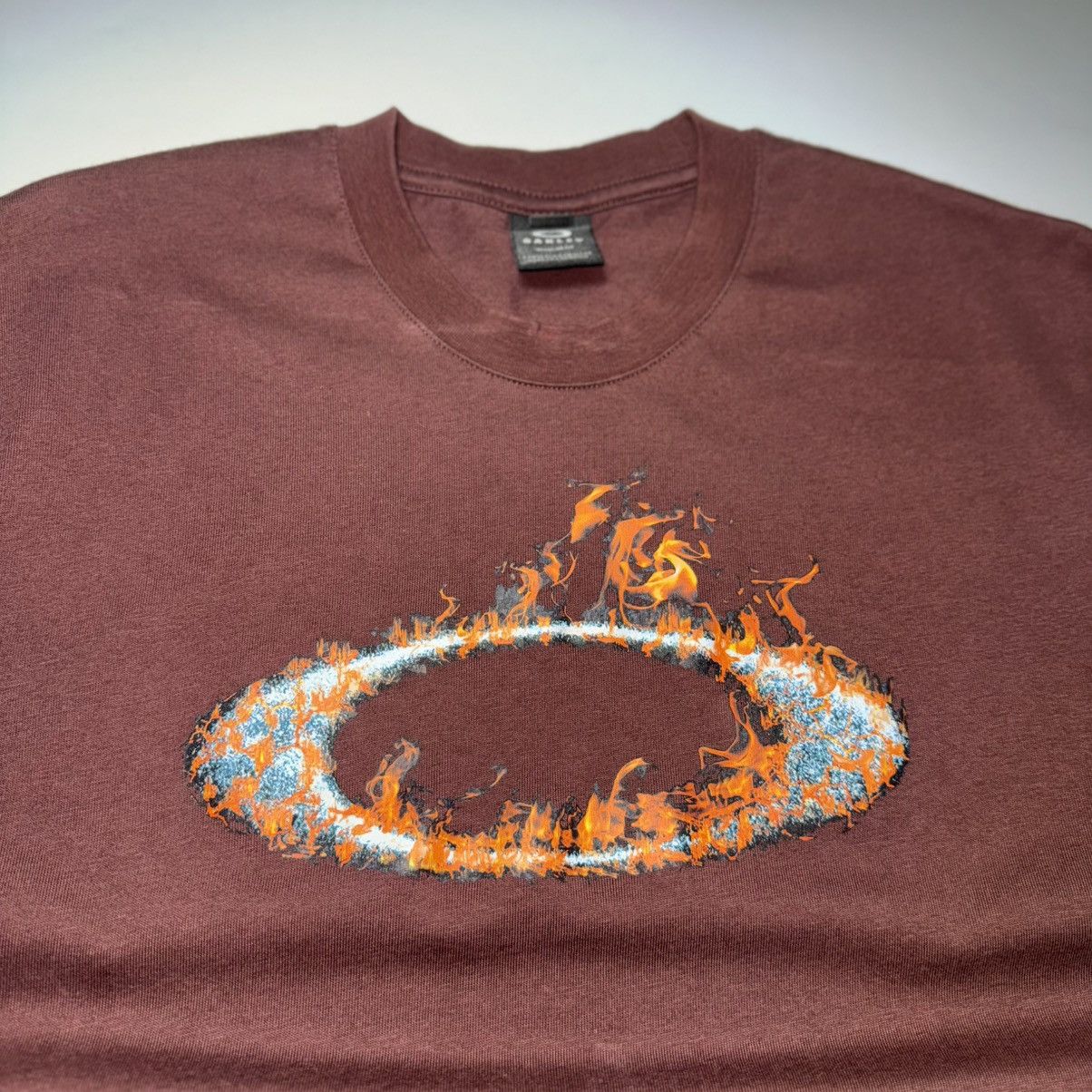 Oakley Oakley Fire Logo Tshirt Size US S / EU 44-46 / 1 - 2 Thumbnail