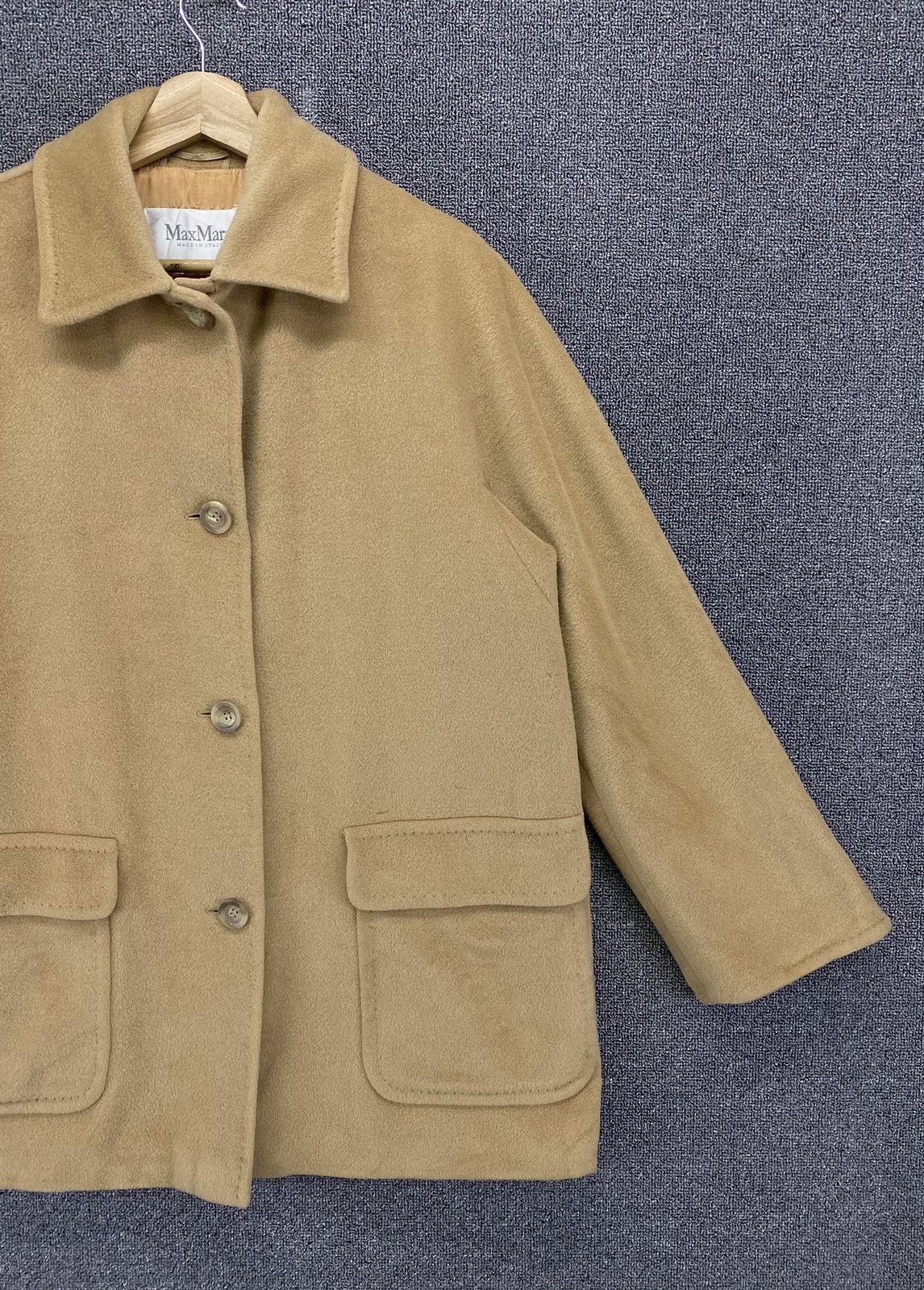 Max Mara Vintage Max Mara Button Up Long Jacket Size M / US 6-8 / IT 42-44 - 3 Thumbnail
