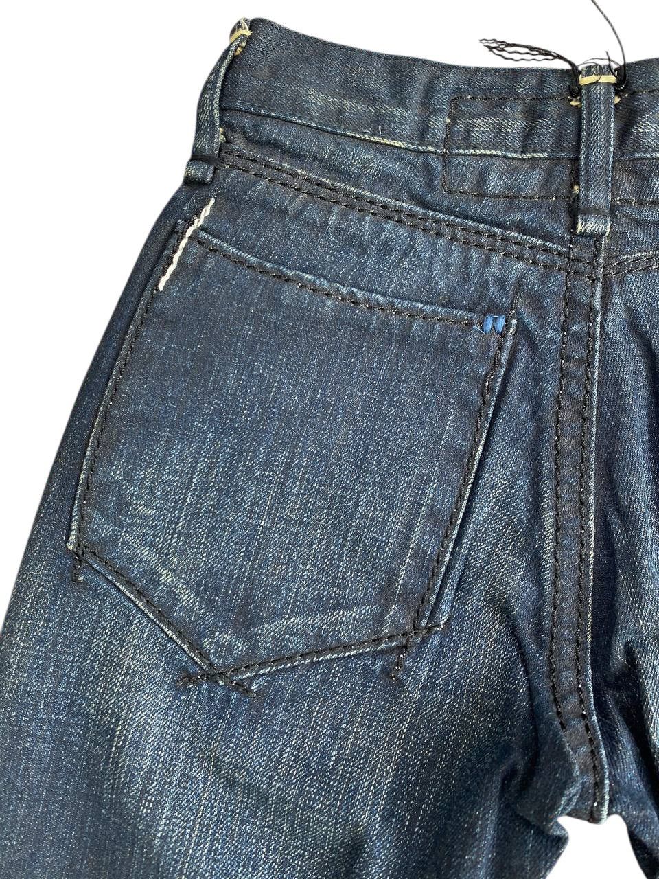 The Great China Wall The Great China Handmade Indigo Flare Denim Size US 26 / EU 42 - 11 Thumbnail