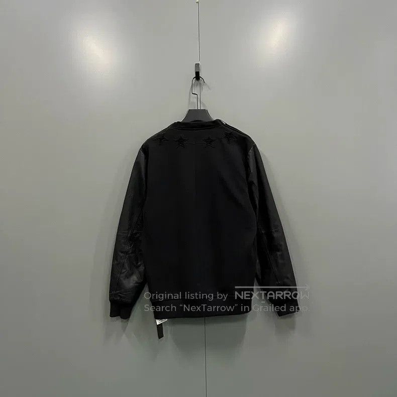 Givenchy Givenchy Black star leather hoodie Size US S / EU 44-46 / 1 - 2 Thumbnail