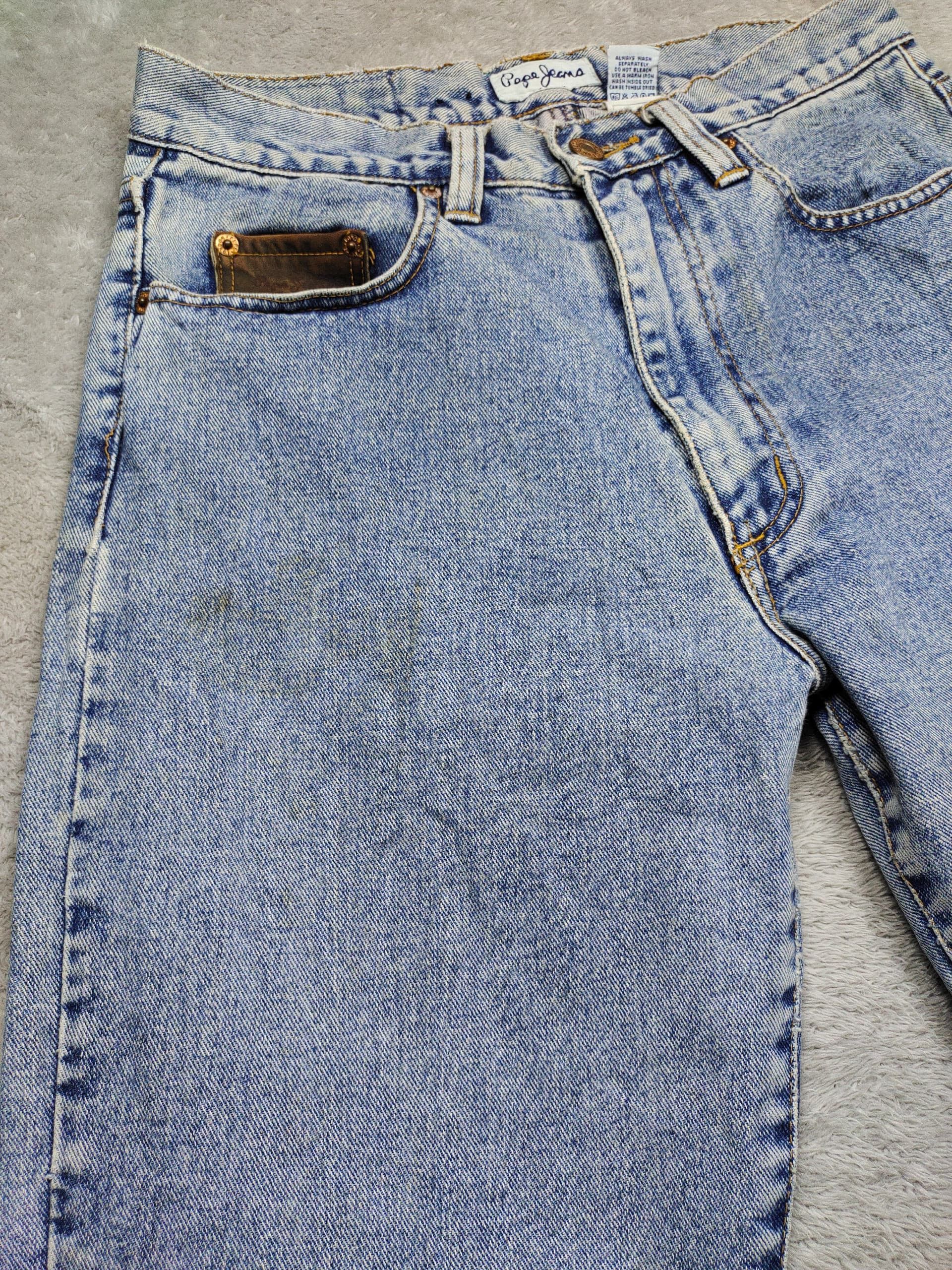 Pepe Jeans VINTAGE DISTRESSED PEPE JEANS LONDON BLUE DENIM JEANS Size US 30 / EU 46 - 5 Thumbnail