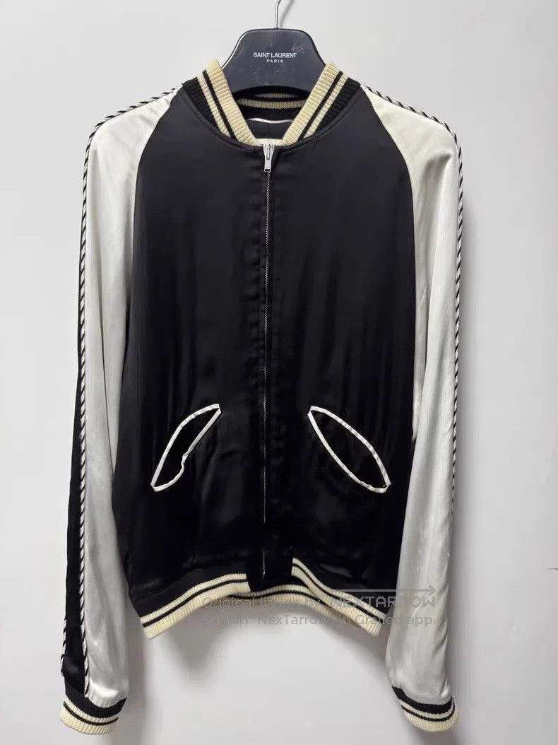 Saint Laurent Paris Saint Laurent 14ss blood tooth silk jacket. Size US S / EU 44-46 / 1 - 3 Thumbnail