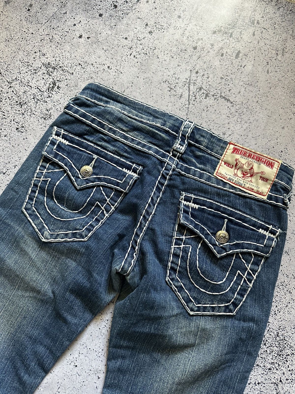 True Religion Vintage True Religion Denim Jeans Flared Chief Keef Y2K USA Size US 27 - 2 Thumbnail